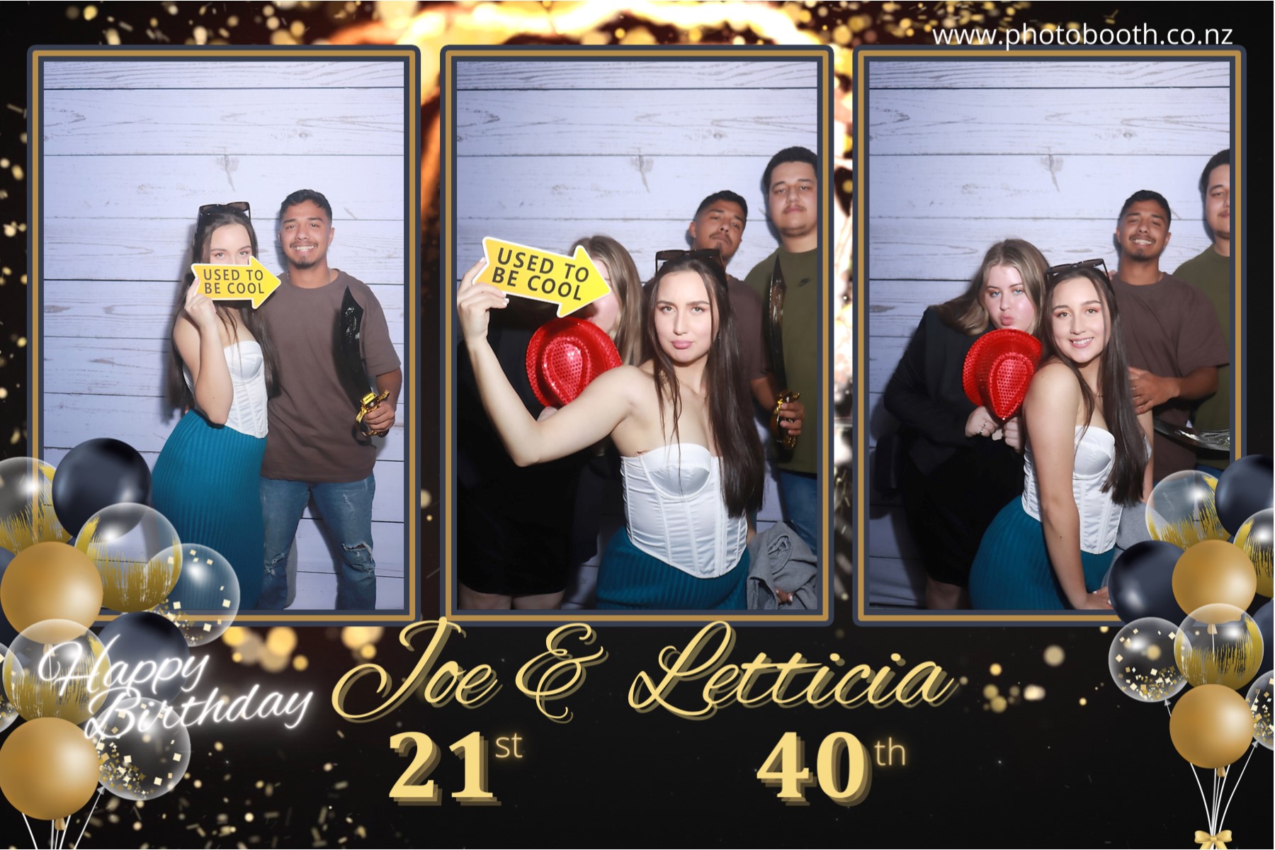 Letticia's 40th & Joe's 21st | View more photos from the event at gallery.photobooth.co.nz/u/SelfieCentral/Letticias-40th-Joes-21st