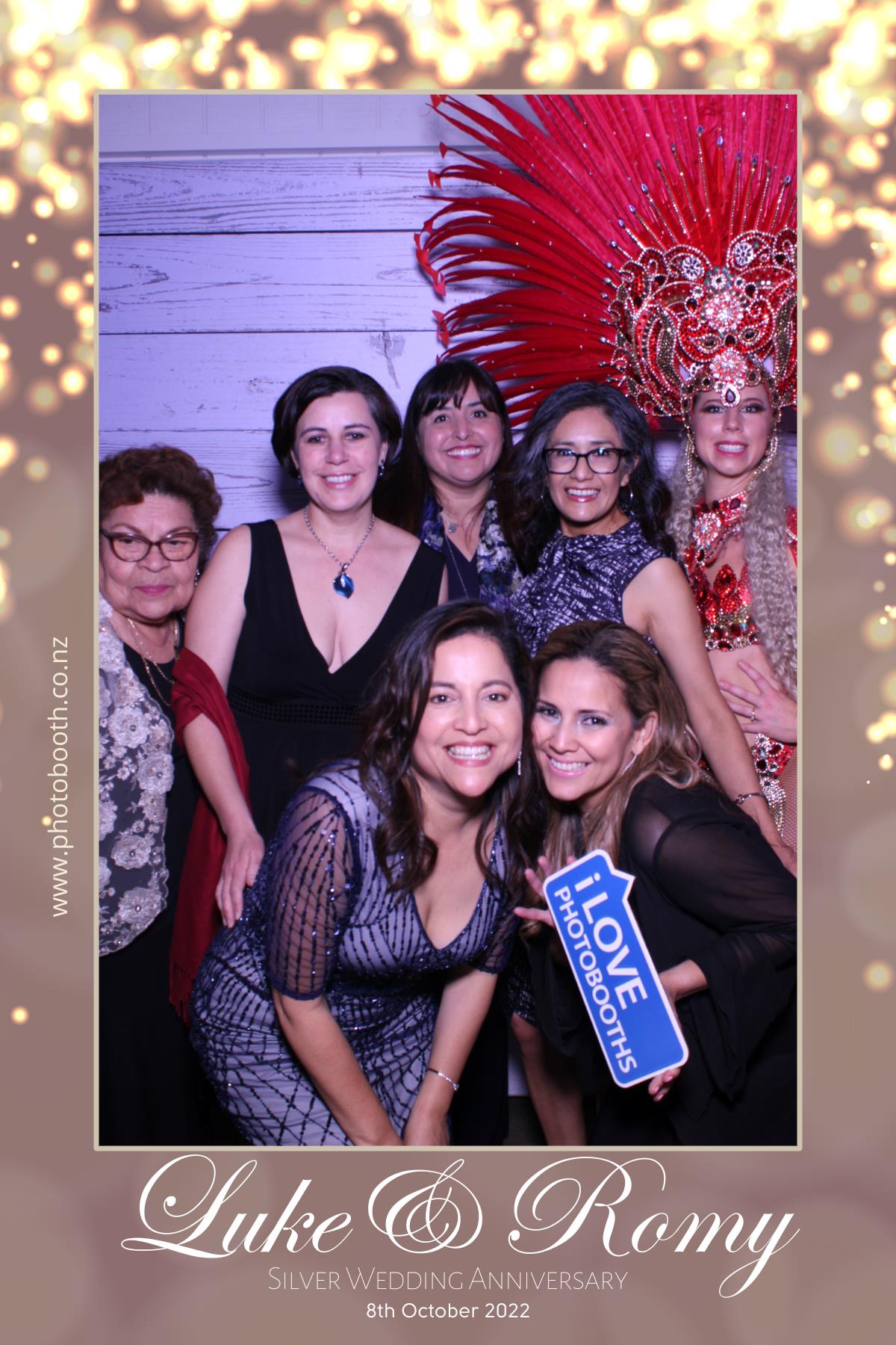 Luke & Romy's Silver Wedding Celebration | View more photos from the event at gallery.photobooth.co.nz/u/SelfieCentral/Luke-Romys-Silver-Wedding-Celebration