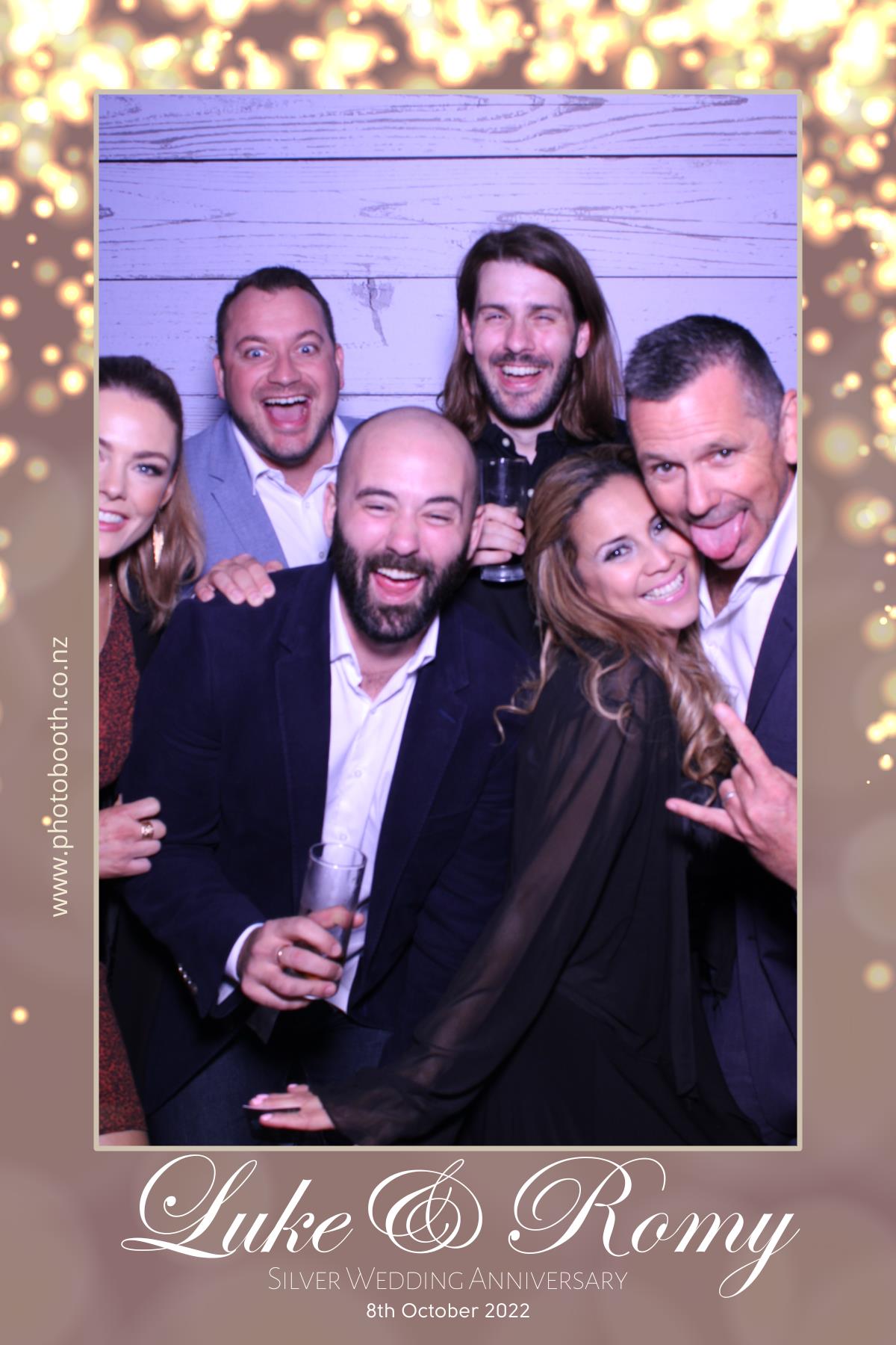 Luke & Romy's Silver Wedding Celebration | View more photos from the event at gallery.photobooth.co.nz/u/SelfieCentral/Luke-Romys-Silver-Wedding-Celebration