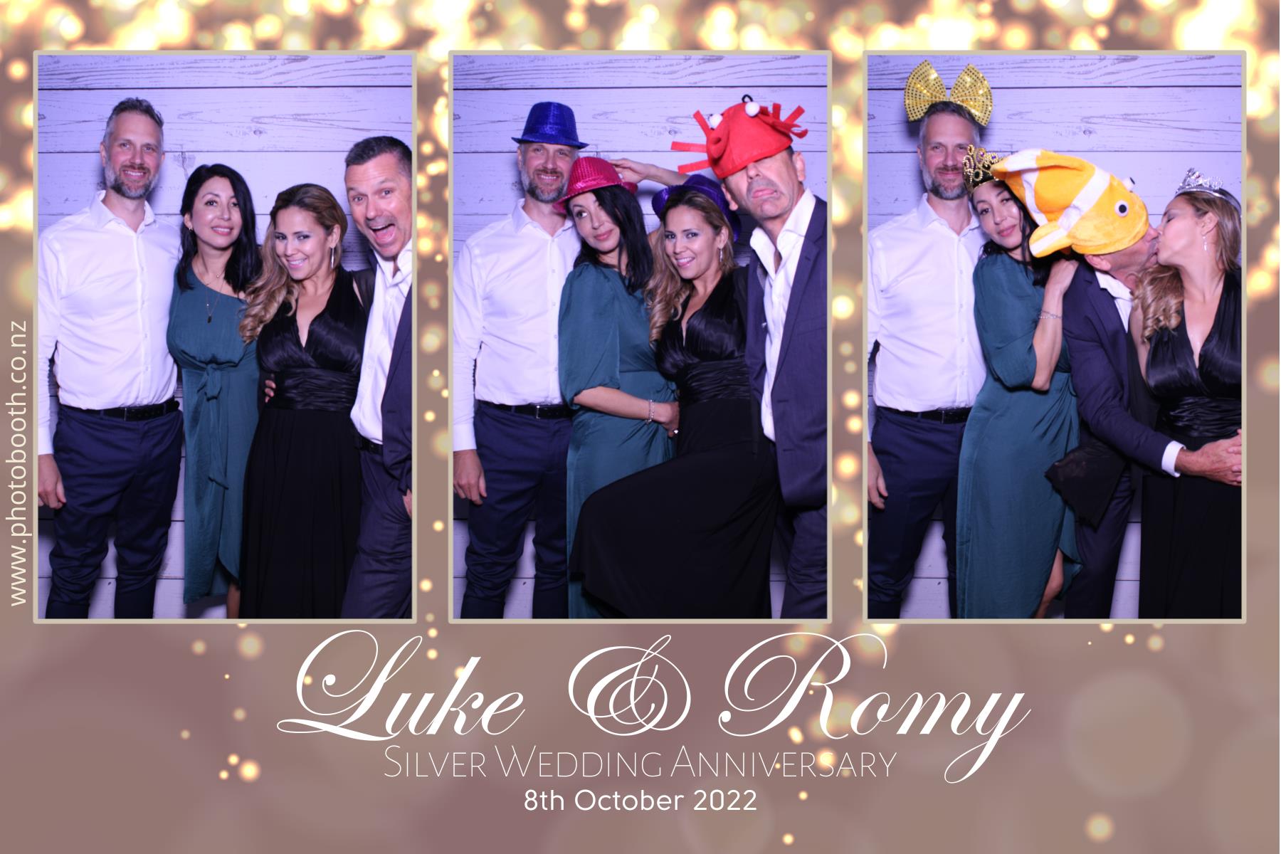 Luke & Romy's Silver Wedding Celebration | View more photos from the event at gallery.photobooth.co.nz/u/SelfieCentral/Luke-Romys-Silver-Wedding-Celebration