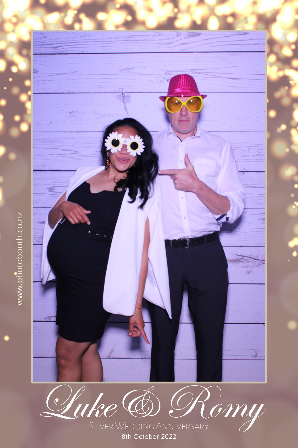 Luke & Romy's Silver Wedding Celebration | View more photos from the event at gallery.photobooth.co.nz/u/SelfieCentral/Luke-Romys-Silver-Wedding-Celebration