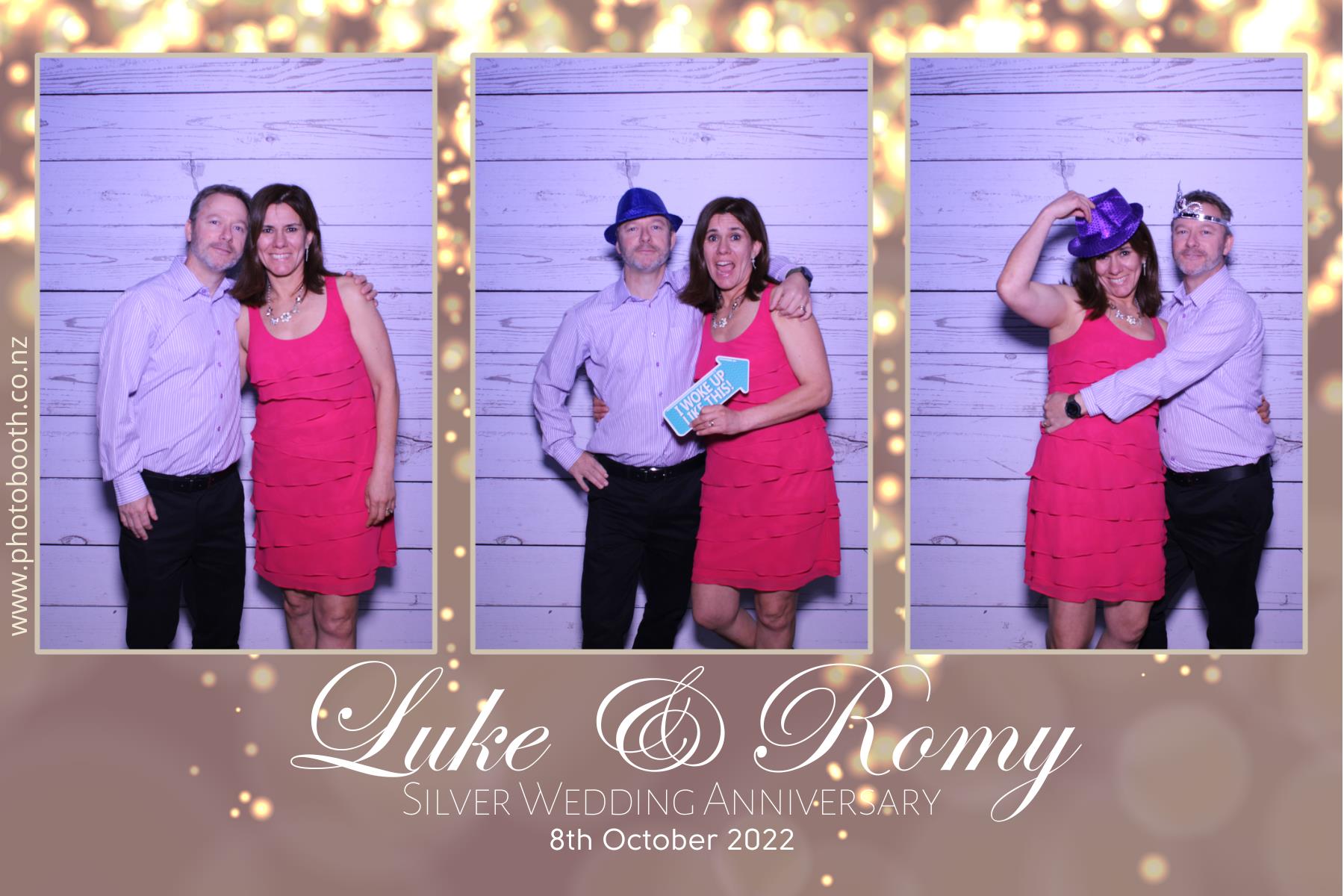 Luke & Romy's Silver Wedding Celebration | View more photos from the event at gallery.photobooth.co.nz/u/SelfieCentral/Luke-Romys-Silver-Wedding-Celebration