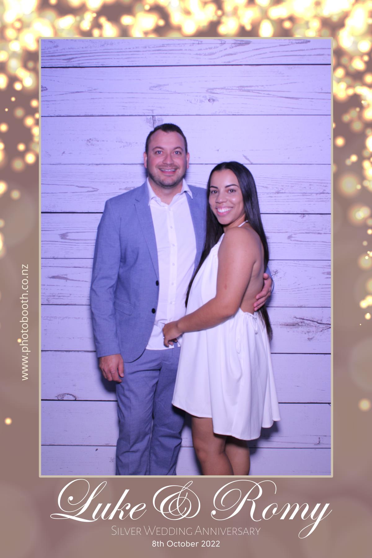 Luke & Romy's Silver Wedding Celebration | View more photos from the event at gallery.photobooth.co.nz/u/SelfieCentral/Luke-Romys-Silver-Wedding-Celebration