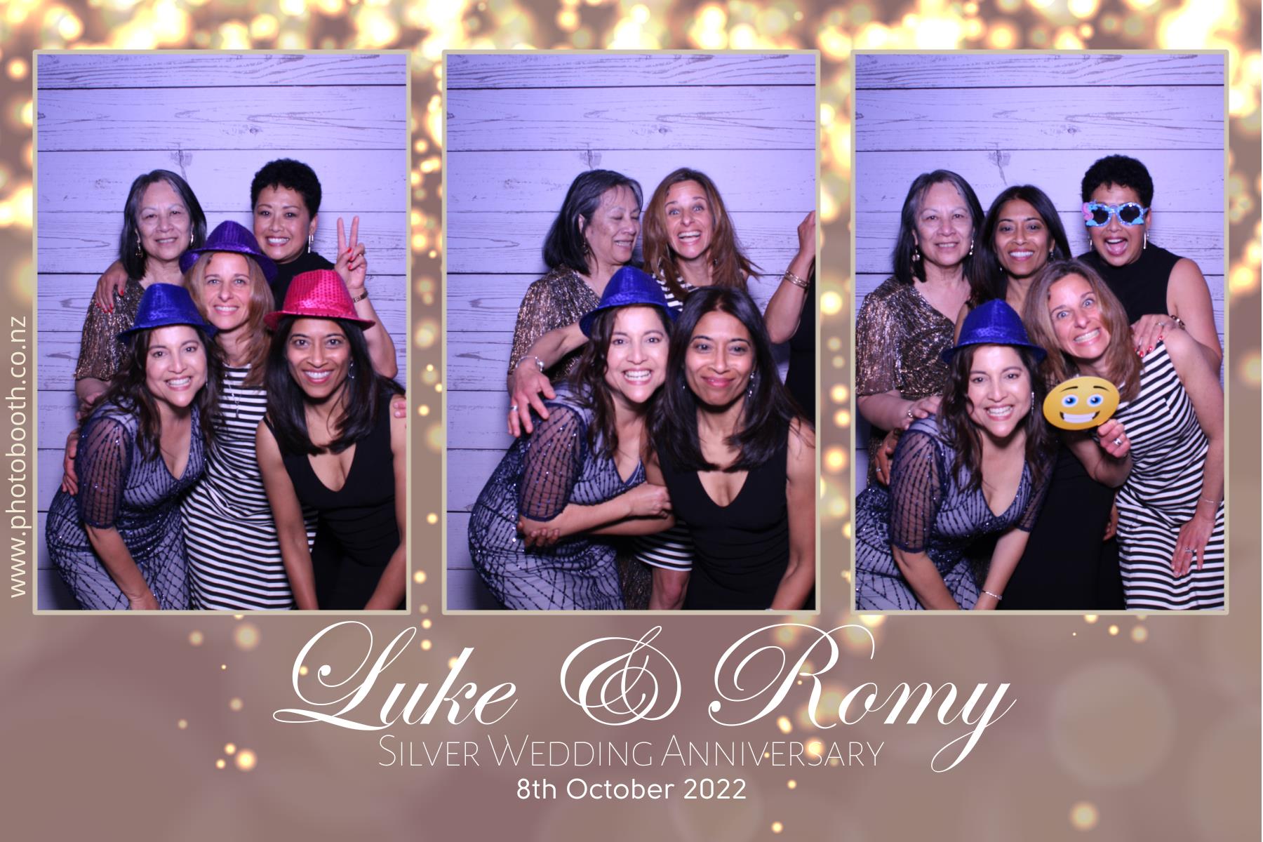 Luke & Romy's Silver Wedding Celebration | View more photos from the event at gallery.photobooth.co.nz/u/SelfieCentral/Luke-Romys-Silver-Wedding-Celebration