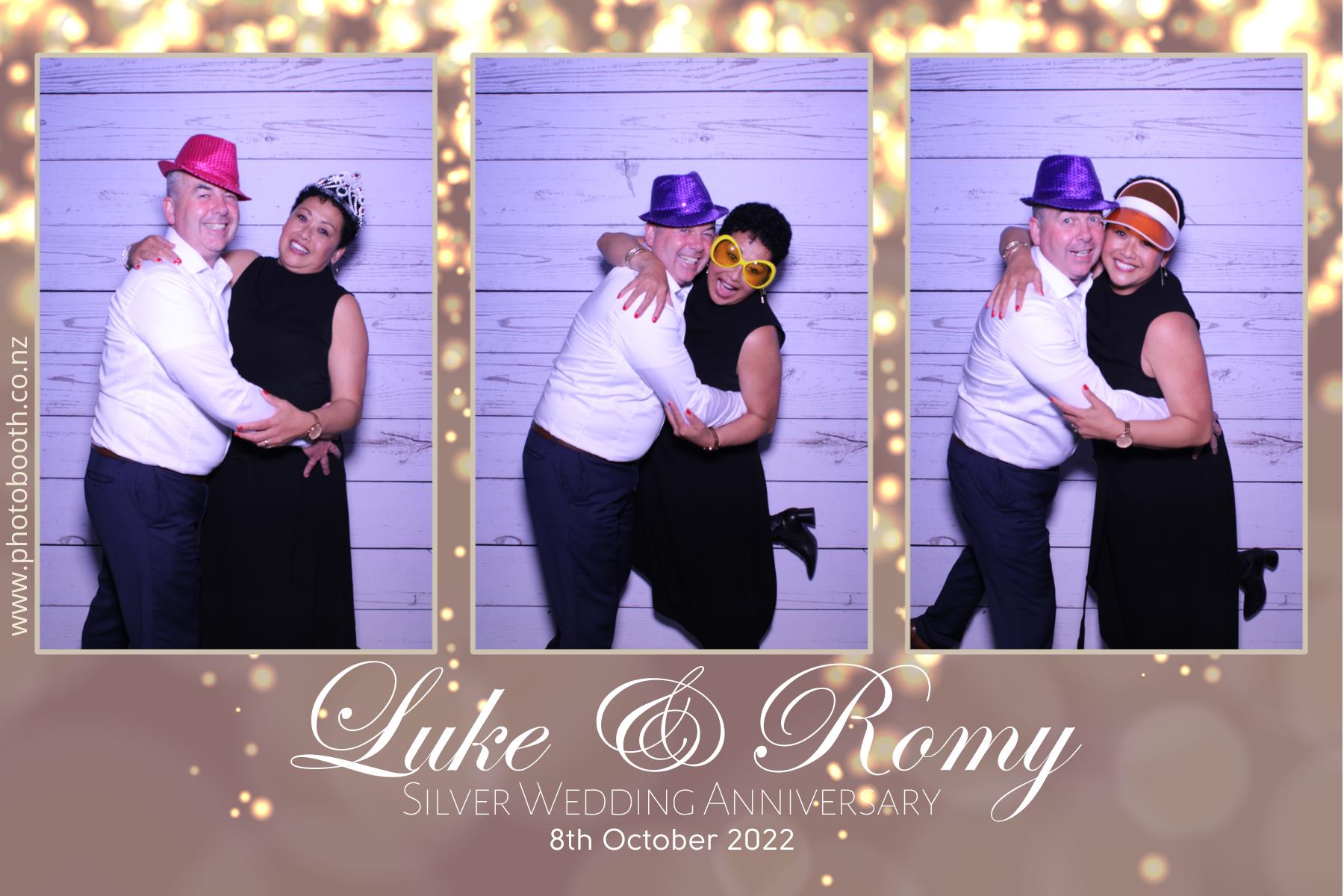 Luke & Romy's Silver Wedding Celebration | View more photos from the event at gallery.photobooth.co.nz/u/SelfieCentral/Luke-Romys-Silver-Wedding-Celebration