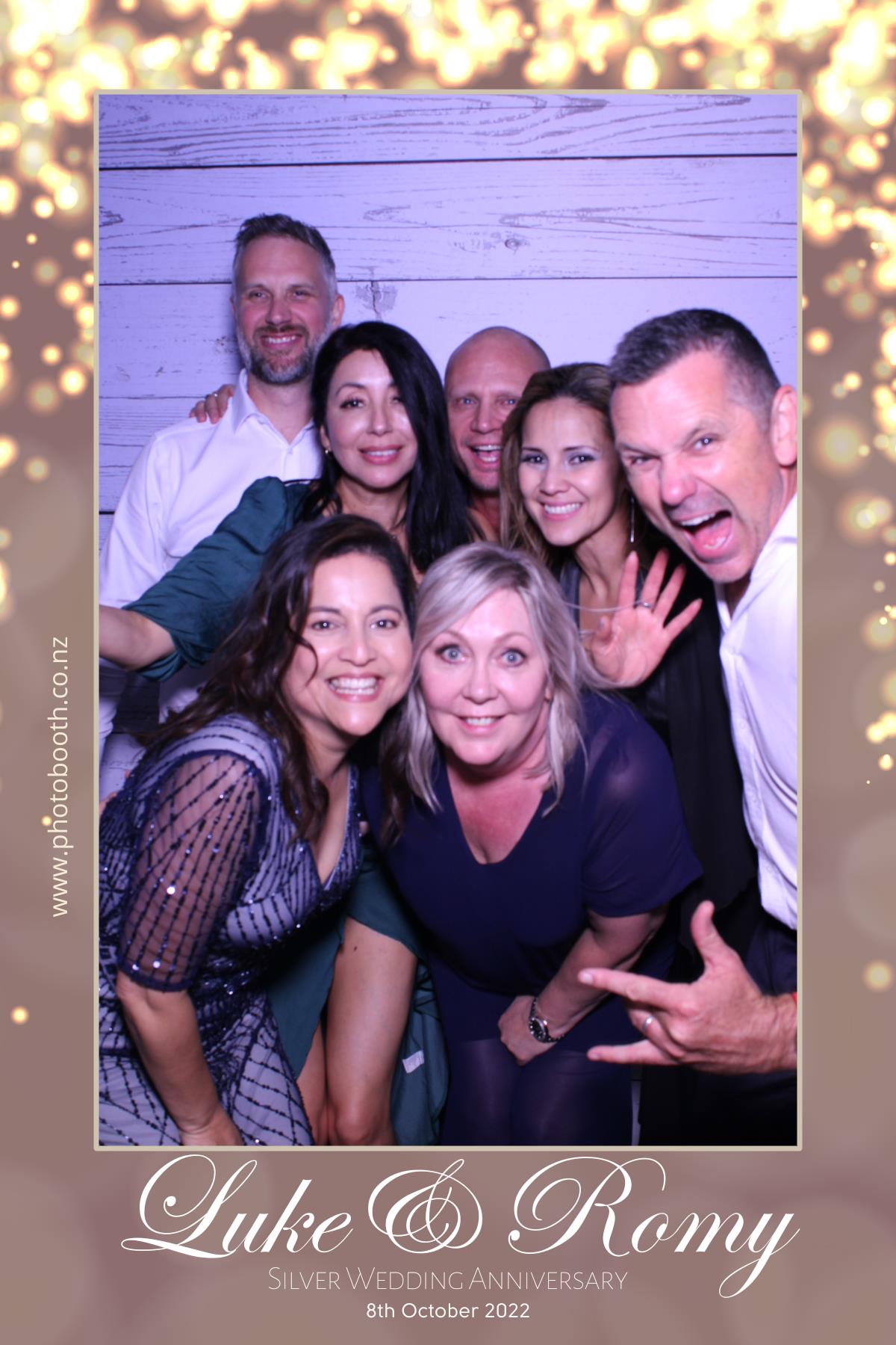 Luke & Romy's Silver Wedding Celebration | View more photos from the event at gallery.photobooth.co.nz/u/SelfieCentral/Luke-Romys-Silver-Wedding-Celebration