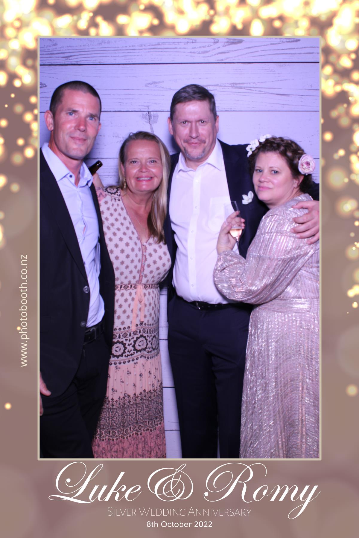 Luke & Romy's Silver Wedding Celebration | View more photos from the event at gallery.photobooth.co.nz/u/SelfieCentral/Luke-Romys-Silver-Wedding-Celebration