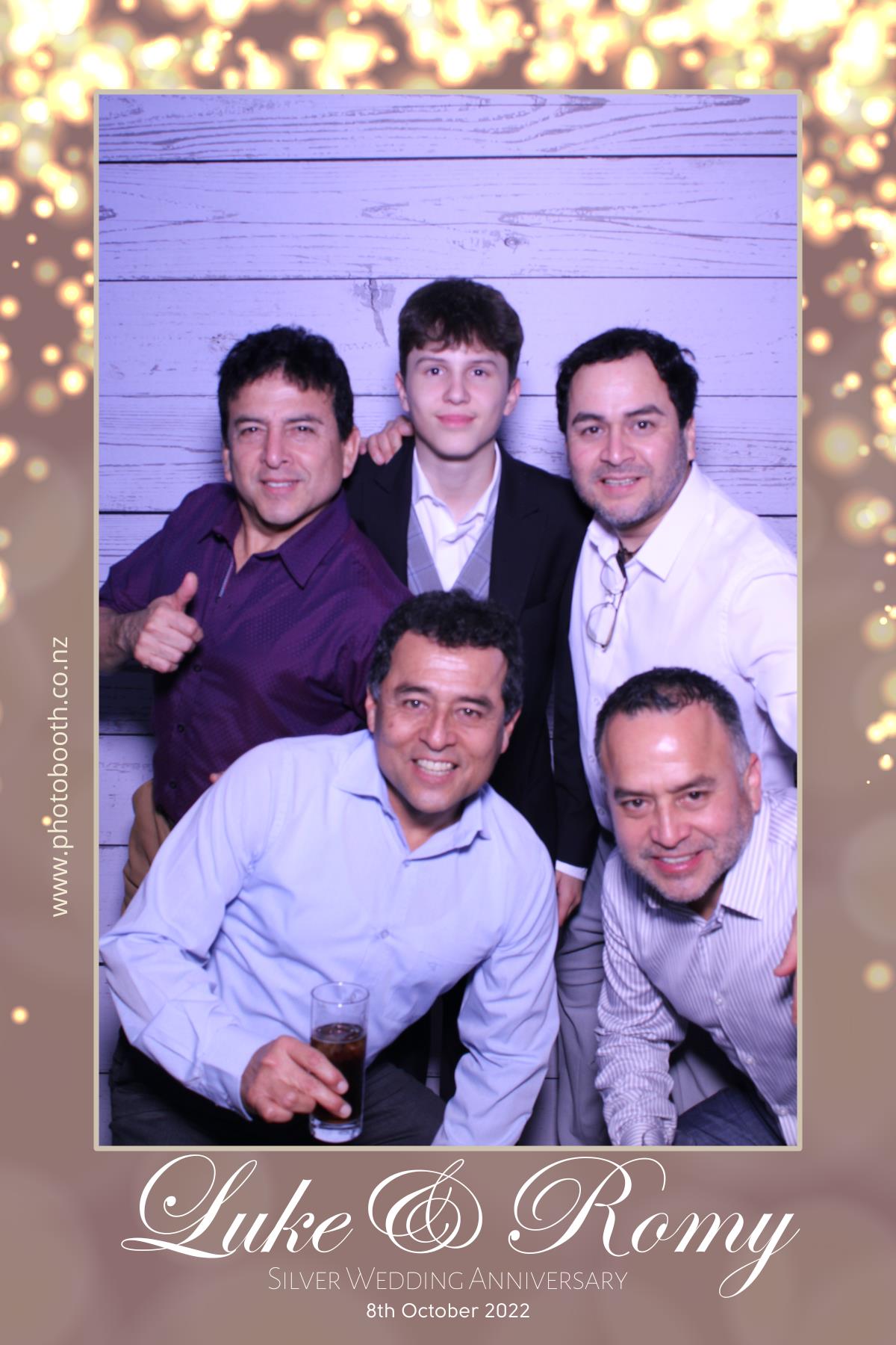 Luke & Romy's Silver Wedding Celebration | View more photos from the event at gallery.photobooth.co.nz/u/SelfieCentral/Luke-Romys-Silver-Wedding-Celebration