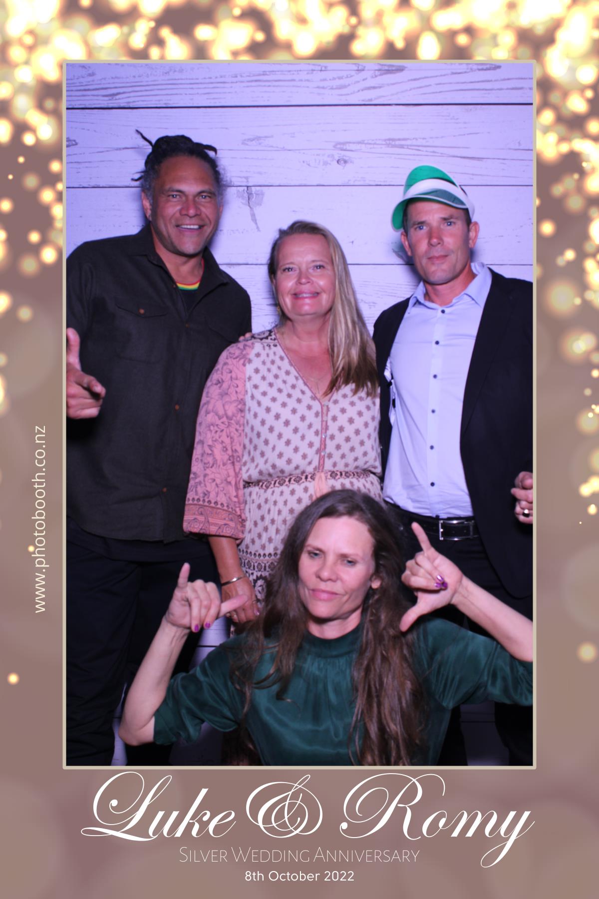 Luke & Romy's Silver Wedding Celebration | View more photos from the event at gallery.photobooth.co.nz/u/SelfieCentral/Luke-Romys-Silver-Wedding-Celebration