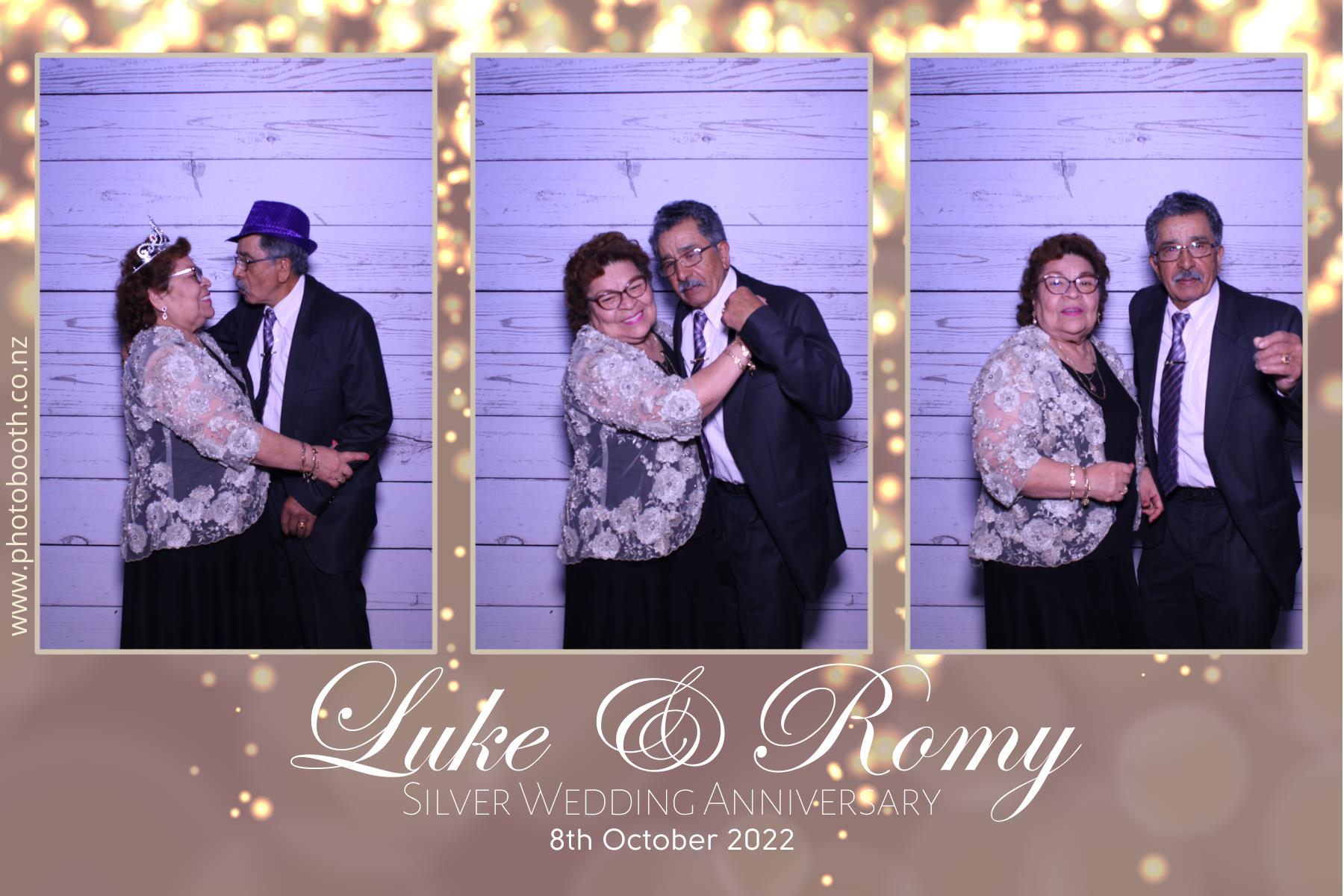 Luke & Romy's Silver Wedding Celebration | View more photos from the event at gallery.photobooth.co.nz/u/SelfieCentral/Luke-Romys-Silver-Wedding-Celebration
