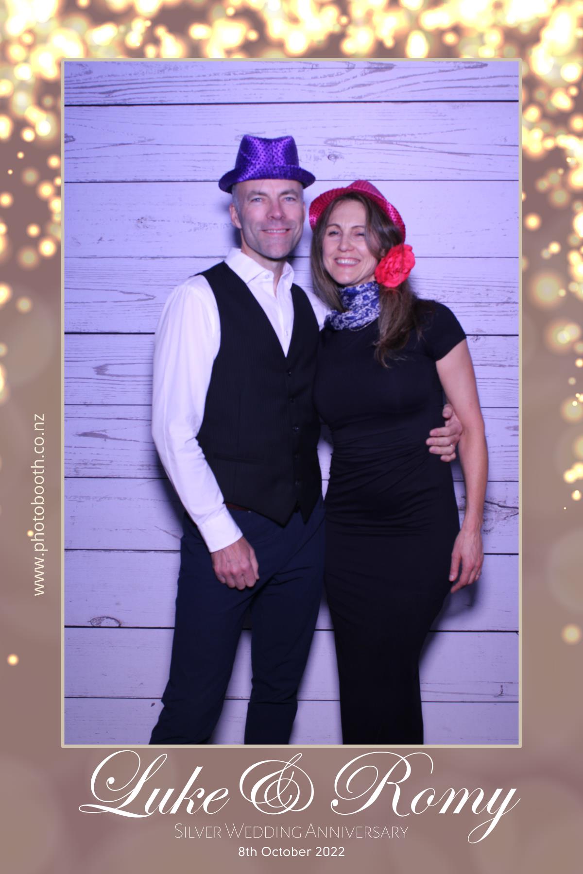 Luke & Romy's Silver Wedding Celebration | View more photos from the event at gallery.photobooth.co.nz/u/SelfieCentral/Luke-Romys-Silver-Wedding-Celebration