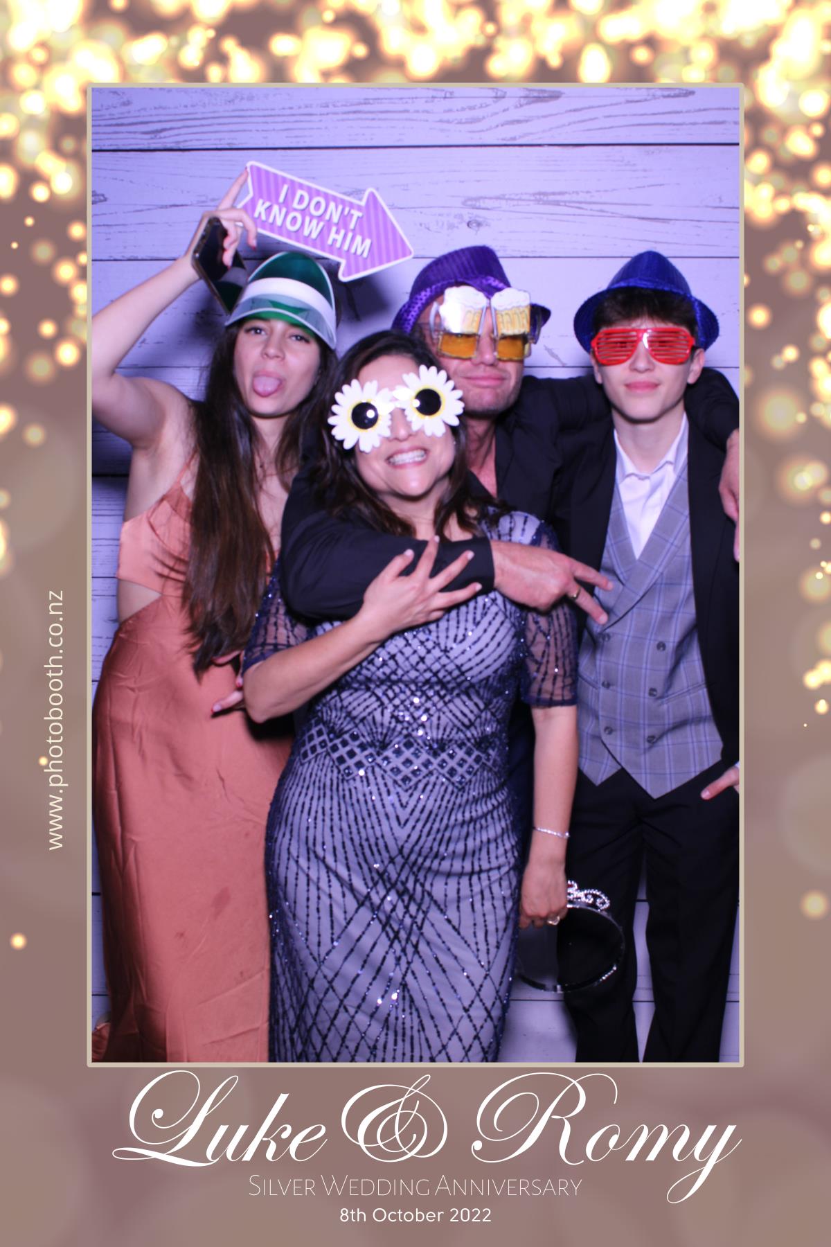 Luke & Romy's Silver Wedding Celebration | View more photos from the event at gallery.photobooth.co.nz/u/SelfieCentral/Luke-Romys-Silver-Wedding-Celebration