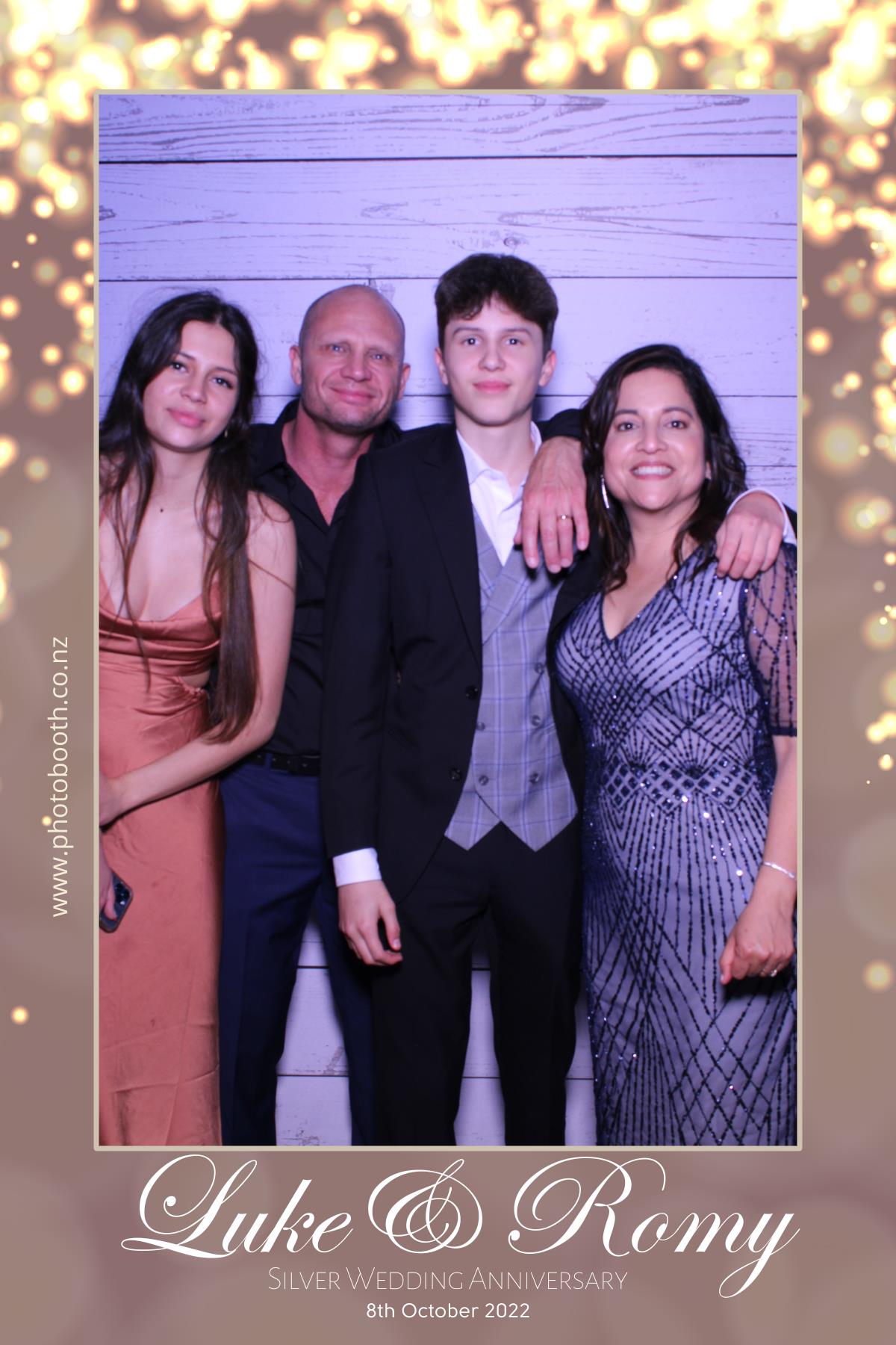 Luke & Romy's Silver Wedding Celebration | View more photos from the event at gallery.photobooth.co.nz/u/SelfieCentral/Luke-Romys-Silver-Wedding-Celebration