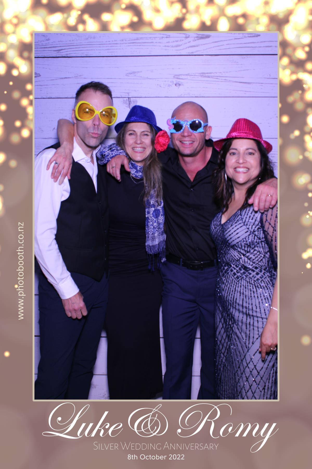 Luke & Romy's Silver Wedding Celebration | View more photos from the event at gallery.photobooth.co.nz/u/SelfieCentral/Luke-Romys-Silver-Wedding-Celebration