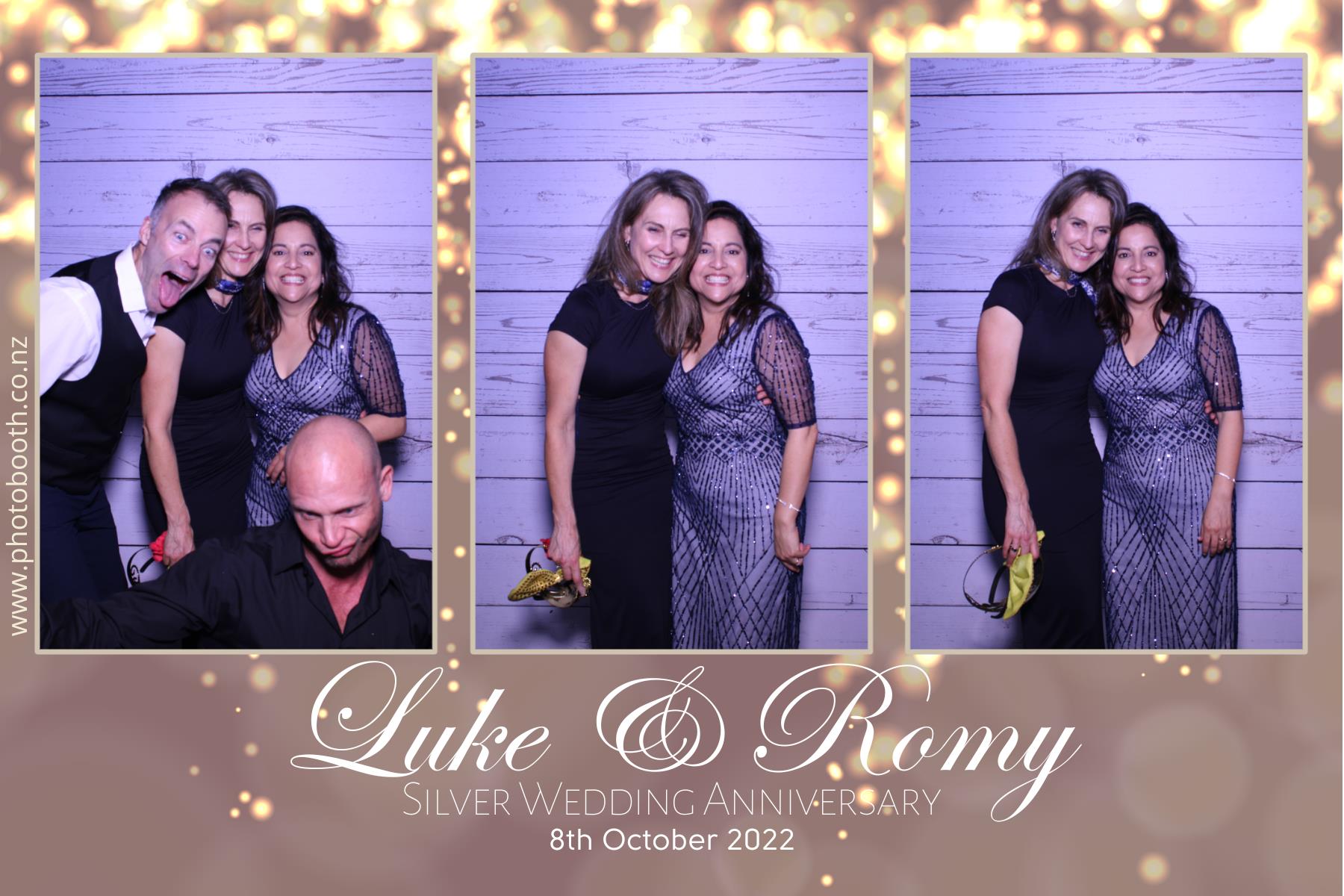 Luke & Romy's Silver Wedding Celebration | View more photos from the event at gallery.photobooth.co.nz/u/SelfieCentral/Luke-Romys-Silver-Wedding-Celebration