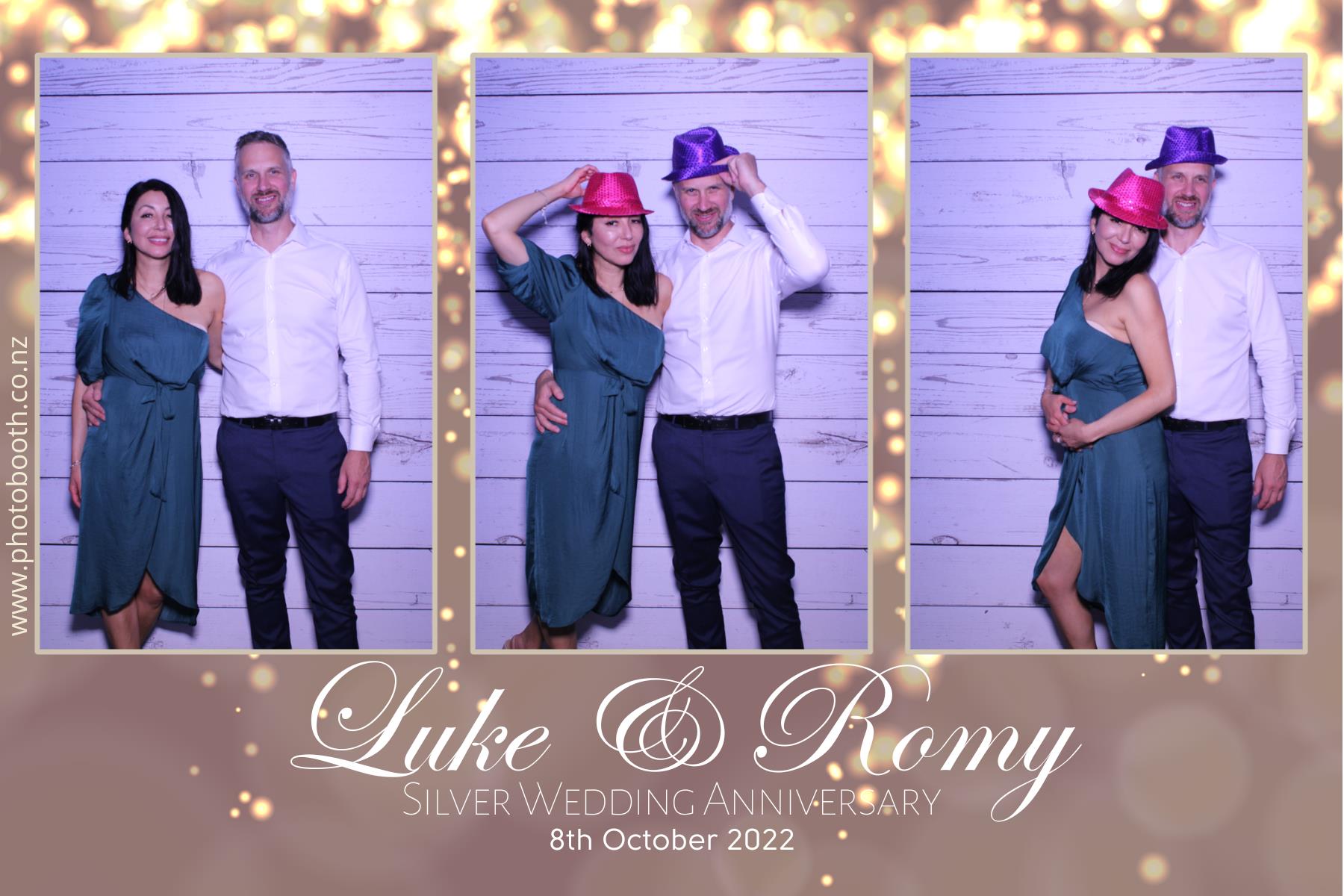 Luke & Romy's Silver Wedding Celebration | View more photos from the event at gallery.photobooth.co.nz/u/SelfieCentral/Luke-Romys-Silver-Wedding-Celebration