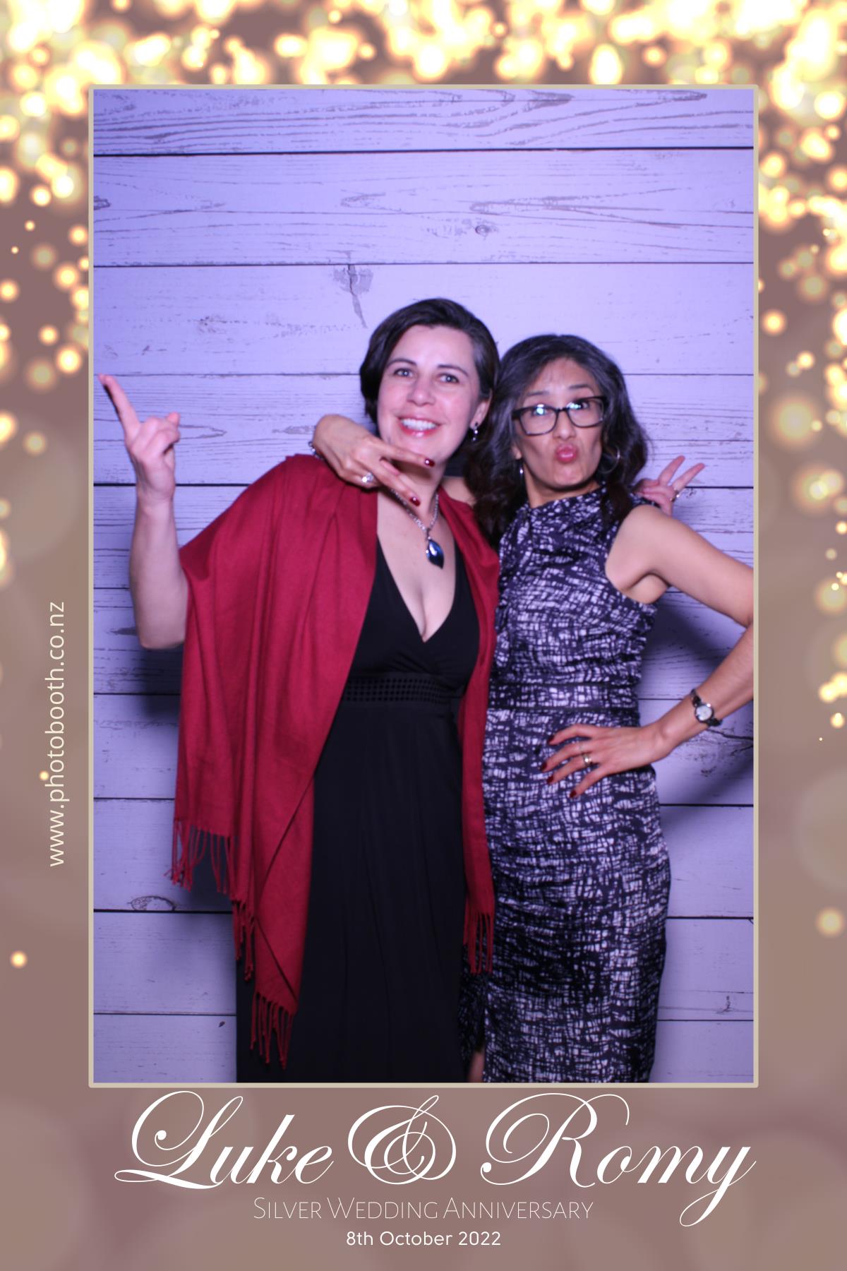 Luke & Romy's Silver Wedding Celebration | View more photos from the event at gallery.photobooth.co.nz/u/SelfieCentral/Luke-Romys-Silver-Wedding-Celebration