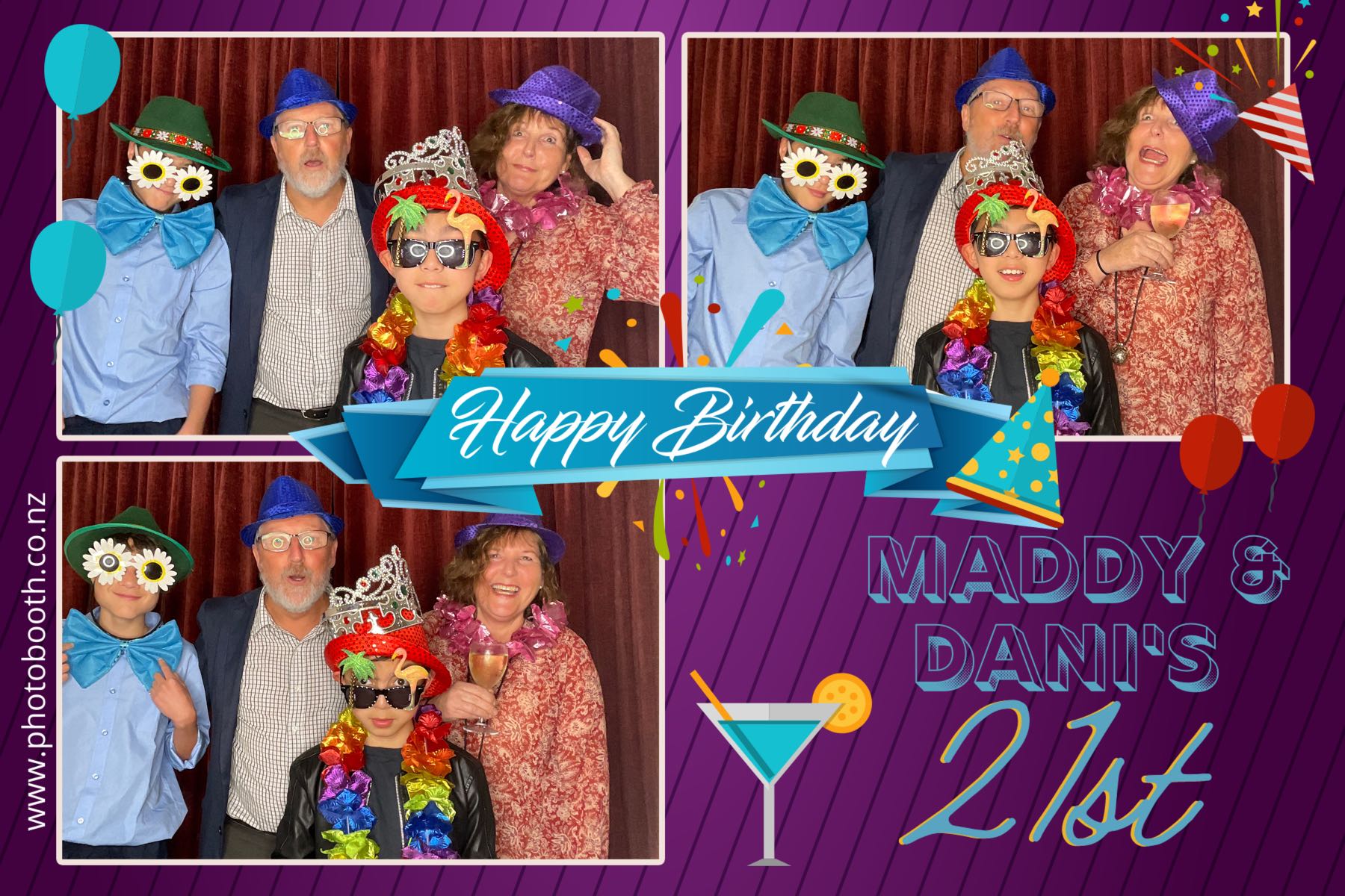 Maddy & Dani's 21st | View more photos from the event at gallery.photobooth.co.nz/u/SelfieCentral/Maddy-Danis-21st