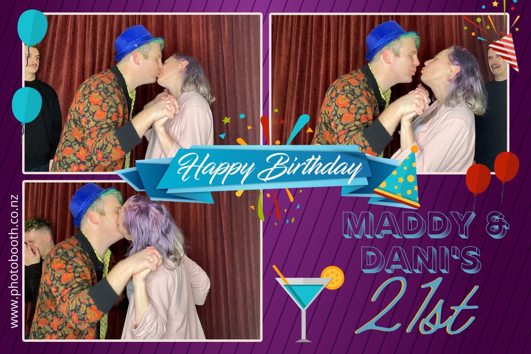 Maddy & Dani's 21st | View more photos from the event at gallery.photobooth.co.nz/u/SelfieCentral/Maddy-Danis-21st