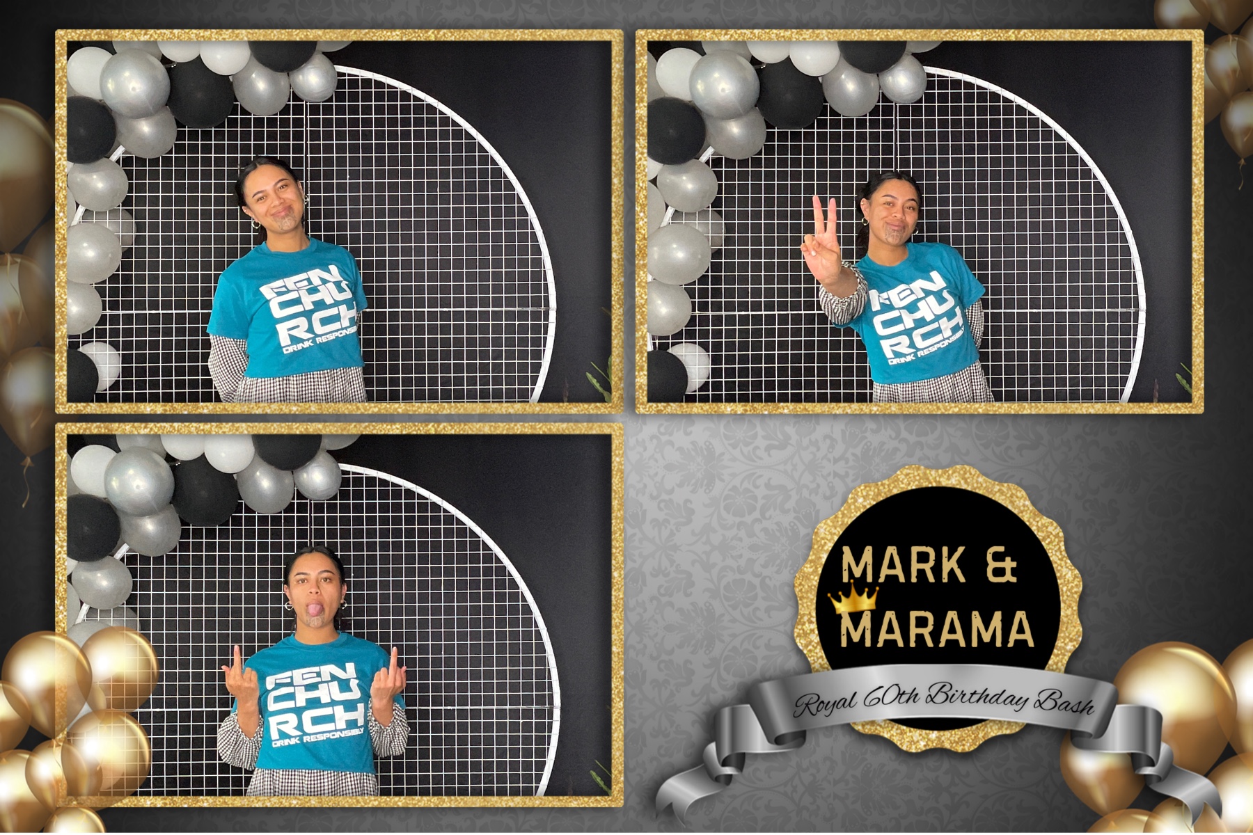 Marama & Mark's 60th | View more photos from the event at gallery.photobooth.co.nz/u/SelfieCentral/Marama-Marks-60th