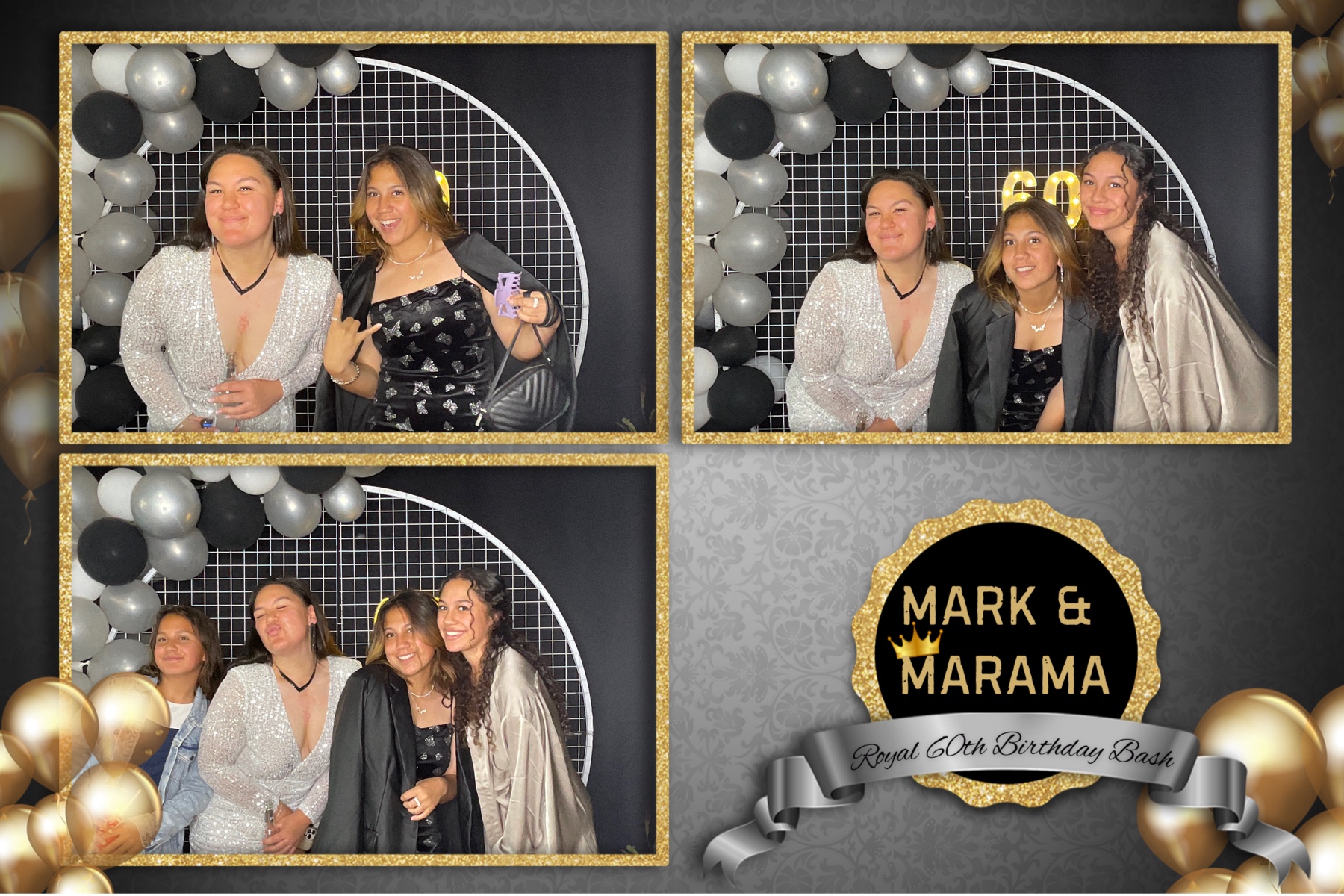 Marama & Mark's 60th | View more photos from the event at gallery.photobooth.co.nz/u/SelfieCentral/Marama-Marks-60th