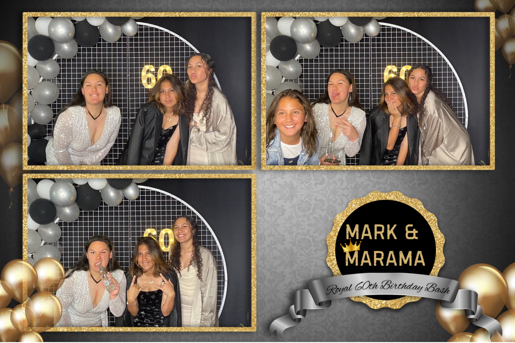 Marama & Mark's 60th | View more photos from the event at gallery.photobooth.co.nz/u/SelfieCentral/Marama-Marks-60th