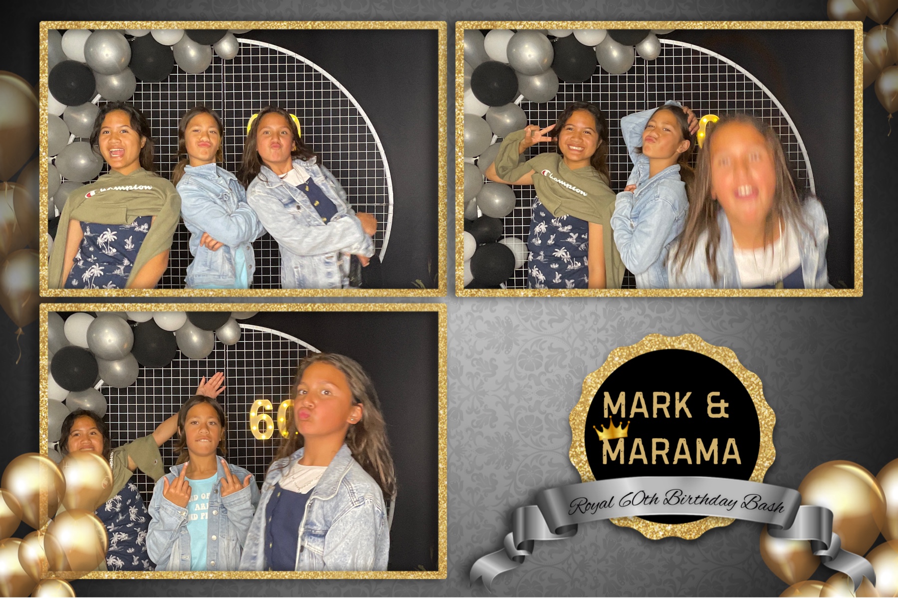 Marama & Mark's 60th | View more photos from the event at gallery.photobooth.co.nz/u/SelfieCentral/Marama-Marks-60th
