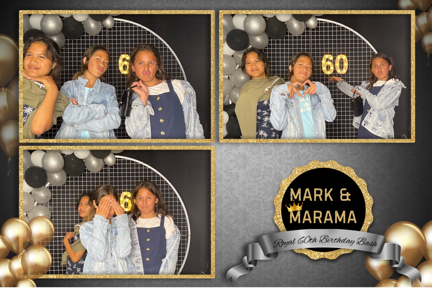 Marama & Mark's 60th | View more photos from the event at gallery.photobooth.co.nz/u/SelfieCentral/Marama-Marks-60th