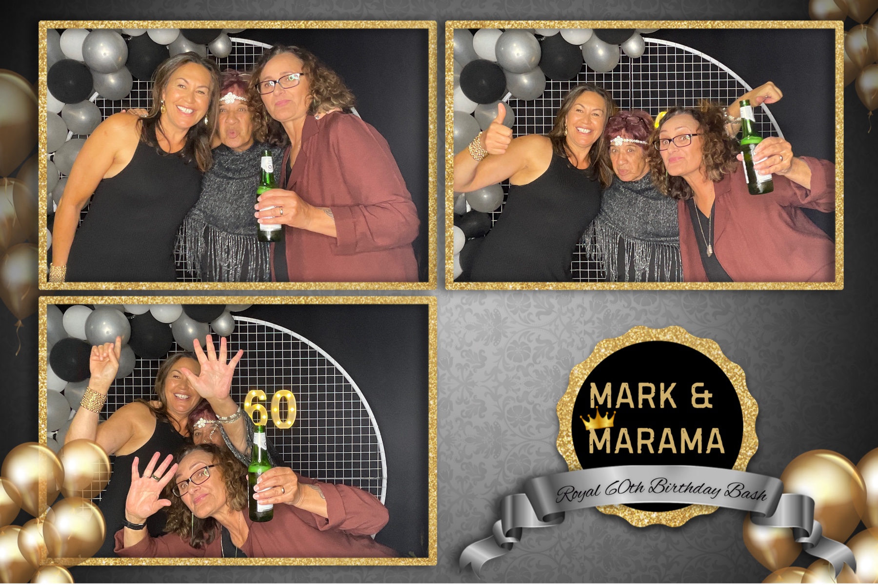 Marama & Mark's 60th | View more photos from the event at gallery.photobooth.co.nz/u/SelfieCentral/Marama-Marks-60th