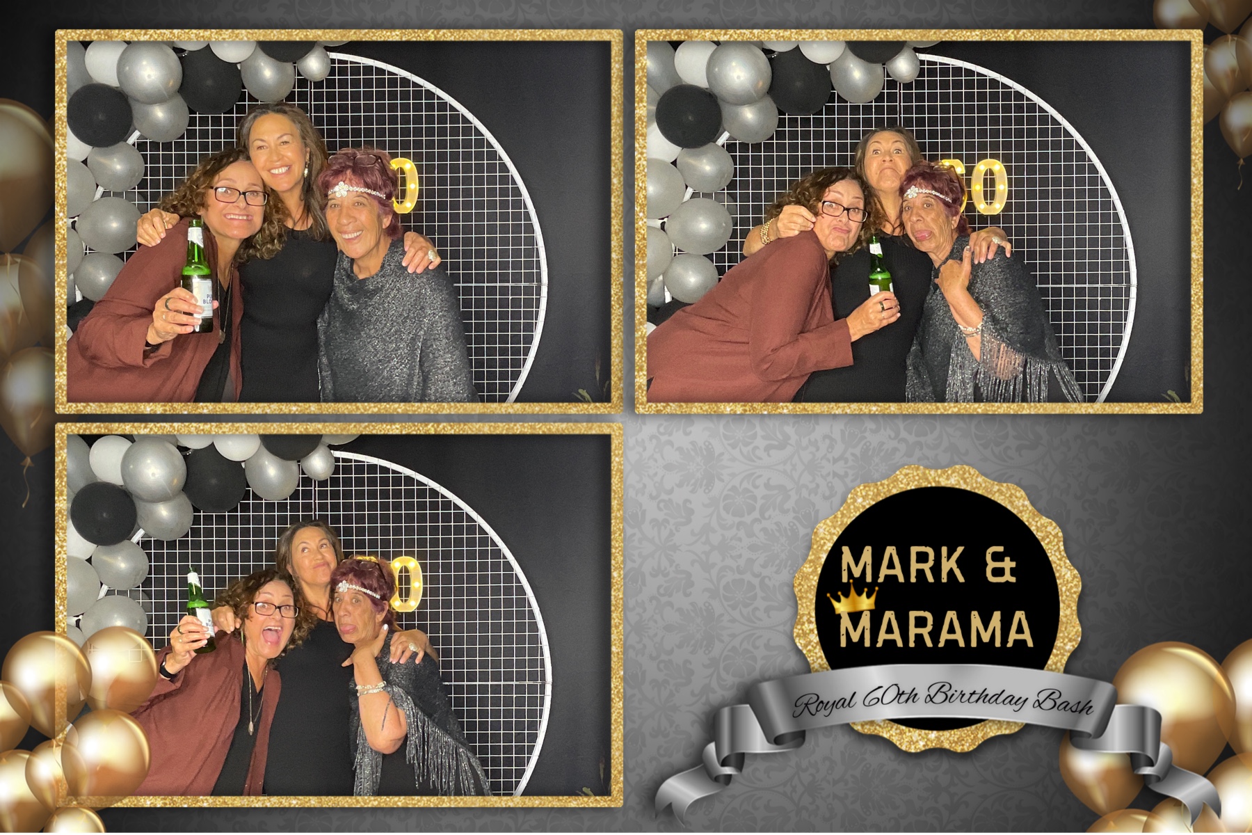 Marama & Mark's 60th | View more photos from the event at gallery.photobooth.co.nz/u/SelfieCentral/Marama-Marks-60th