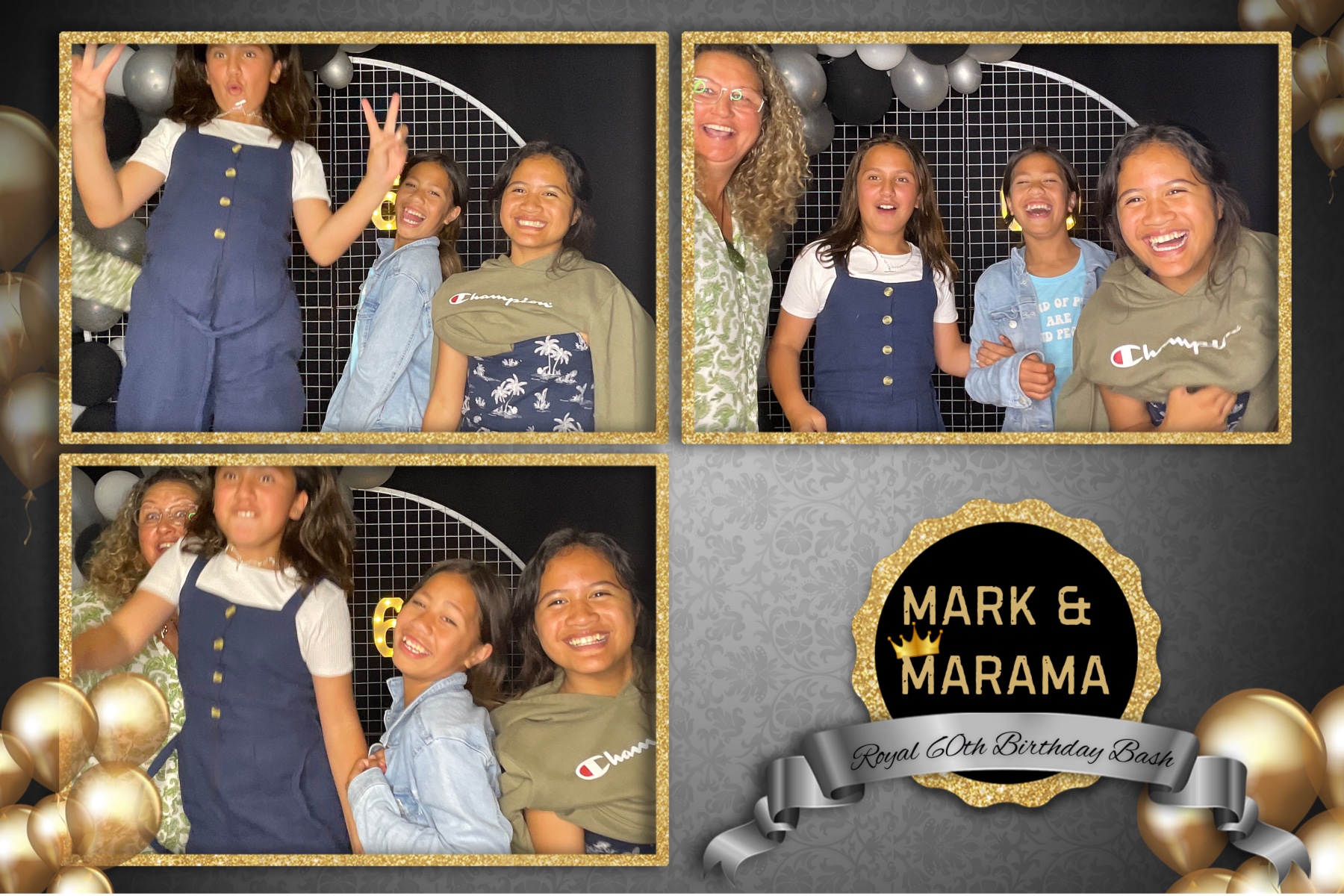 Marama & Mark's 60th | View more photos from the event at gallery.photobooth.co.nz/u/SelfieCentral/Marama-Marks-60th