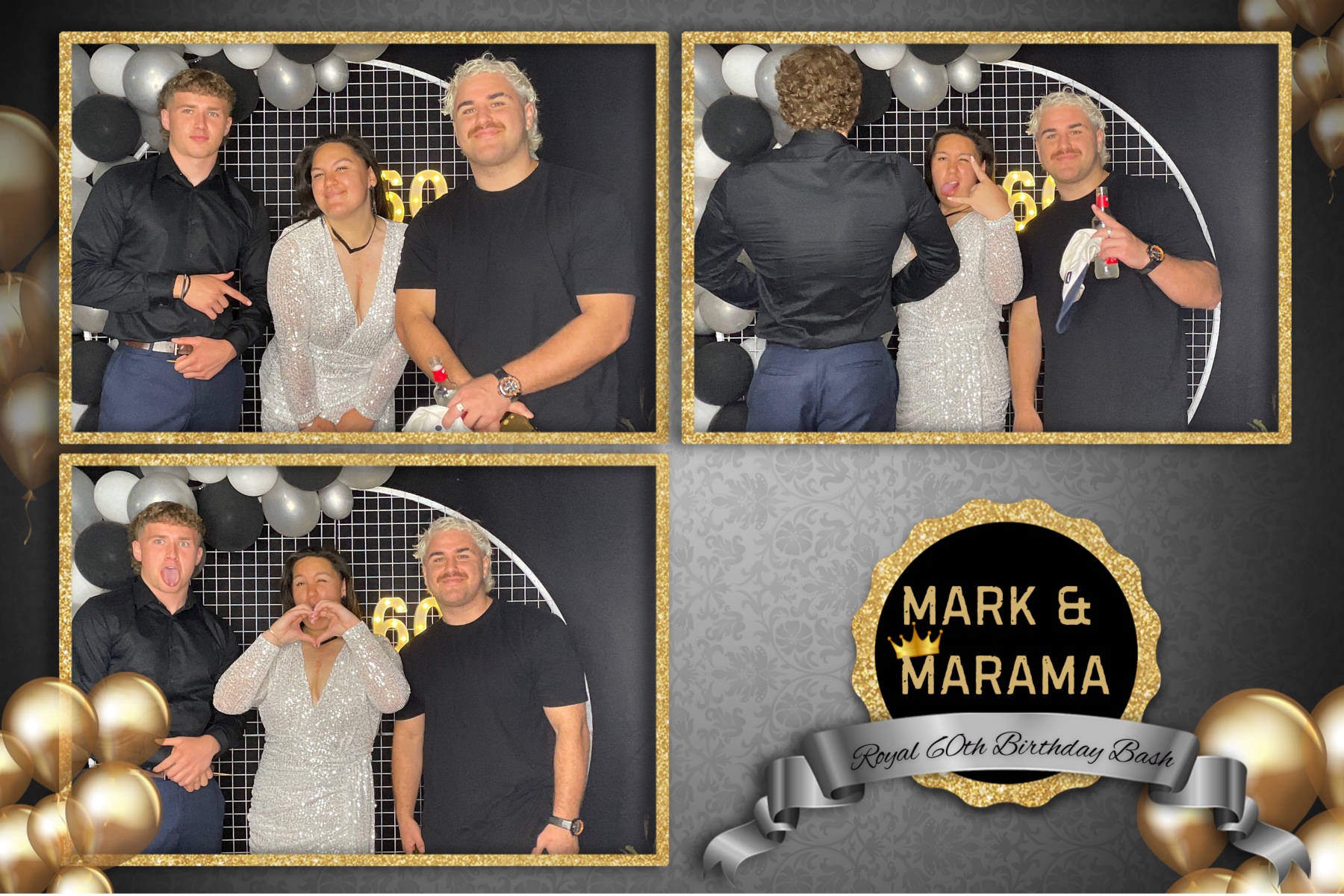 Marama & Mark's 60th | View more photos from the event at gallery.photobooth.co.nz/u/SelfieCentral/Marama-Marks-60th