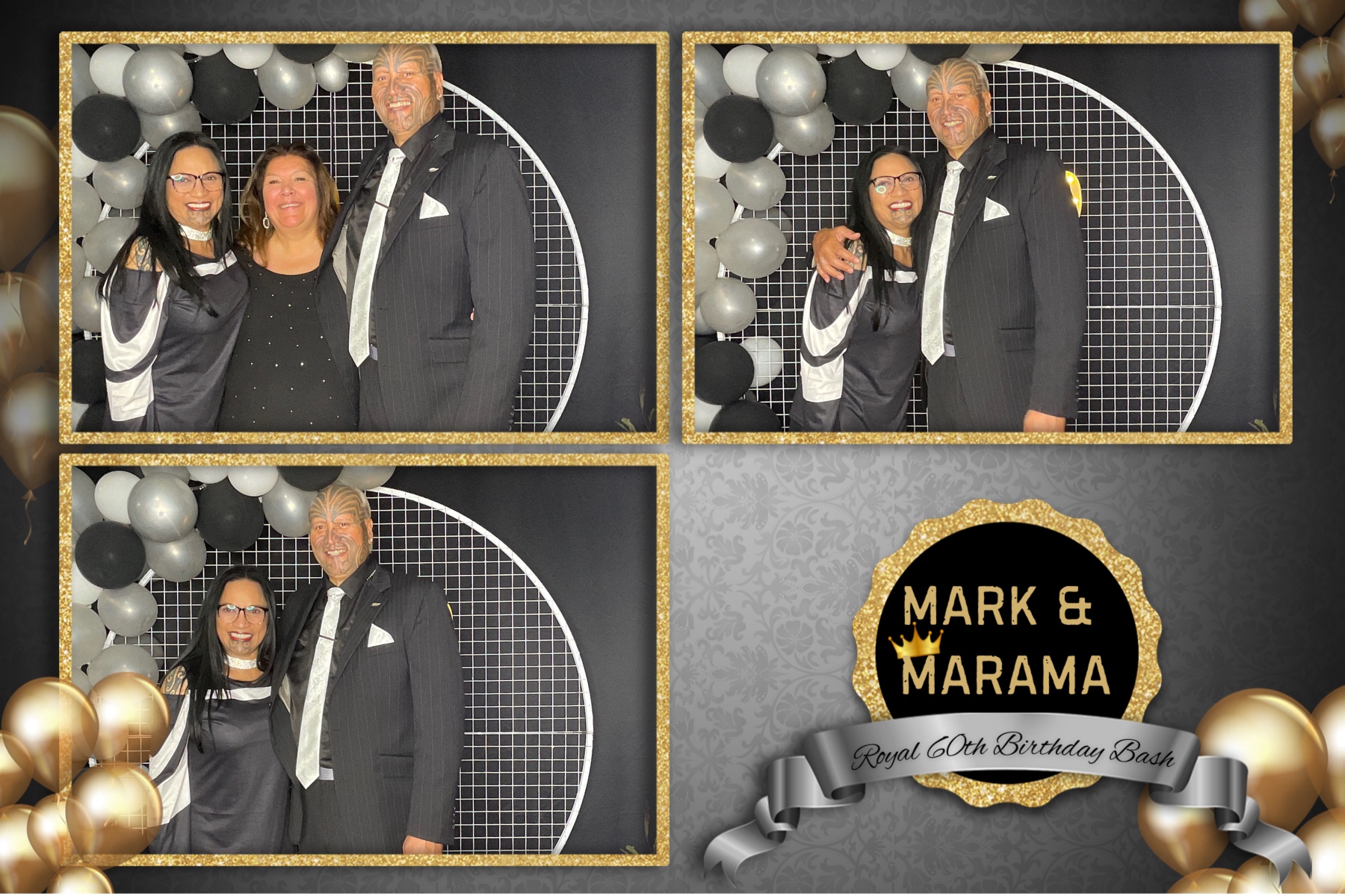 Marama & Mark's 60th | View more photos from the event at gallery.photobooth.co.nz/u/SelfieCentral/Marama-Marks-60th