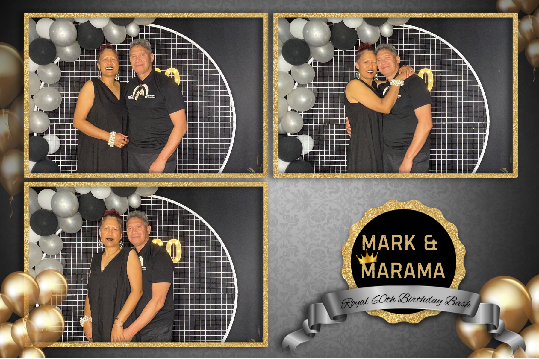 Marama & Mark's 60th | View more photos from the event at gallery.photobooth.co.nz/u/SelfieCentral/Marama-Marks-60th