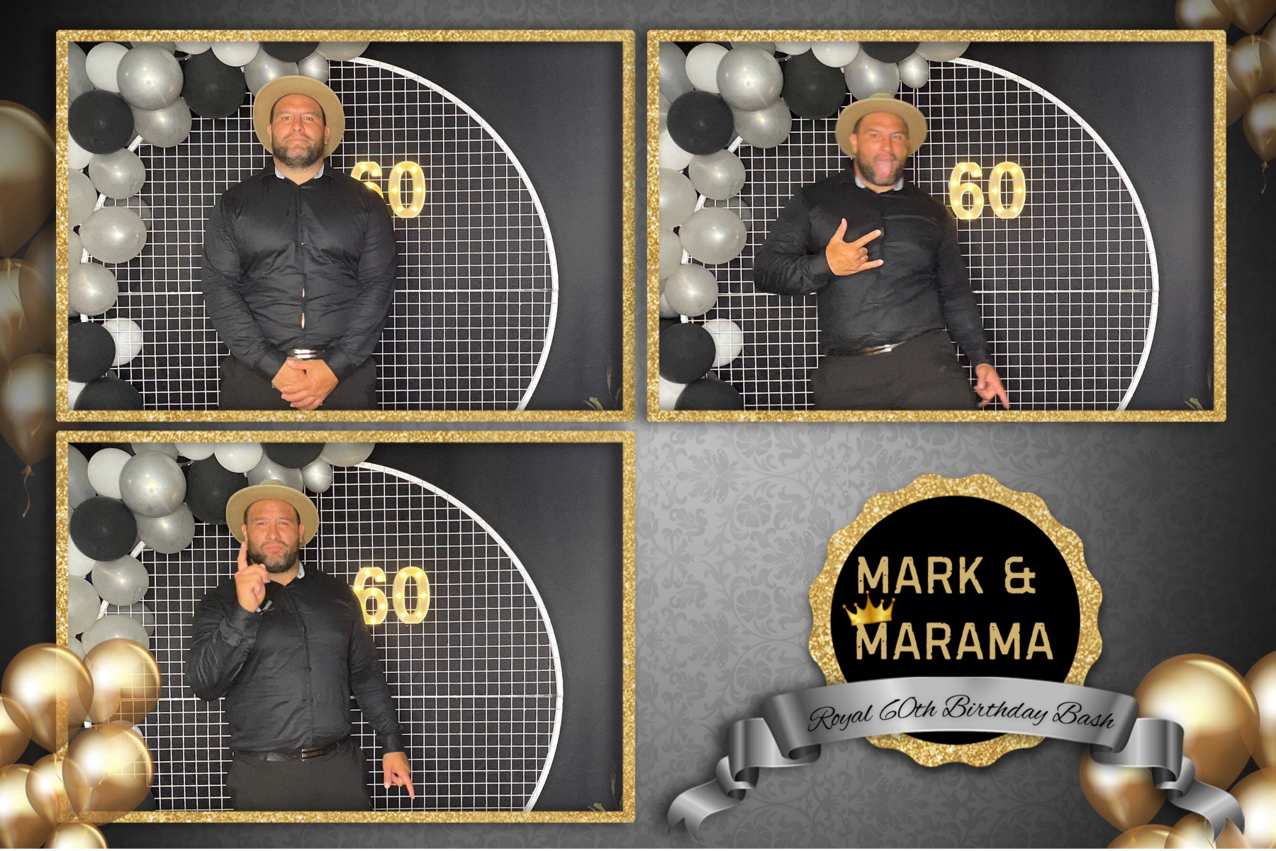 Marama & Mark's 60th | View more photos from the event at gallery.photobooth.co.nz/u/SelfieCentral/Marama-Marks-60th