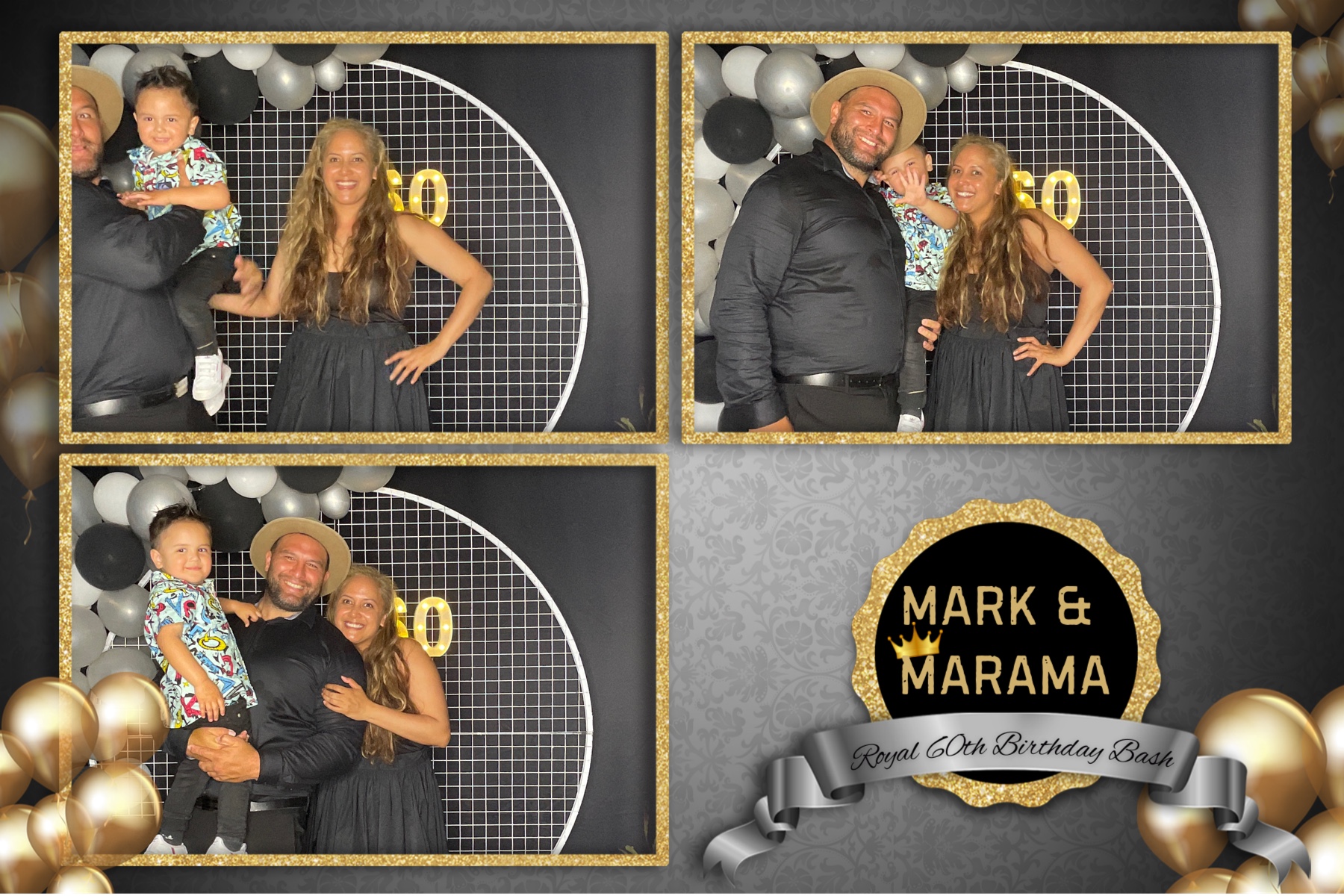 Marama & Mark's 60th | View more photos from the event at gallery.photobooth.co.nz/u/SelfieCentral/Marama-Marks-60th