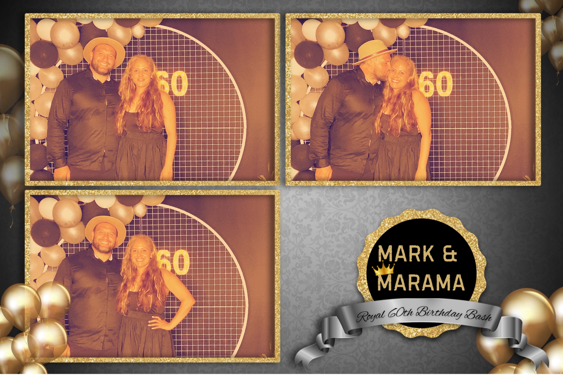 Marama & Mark's 60th | View more photos from the event at gallery.photobooth.co.nz/u/SelfieCentral/Marama-Marks-60th