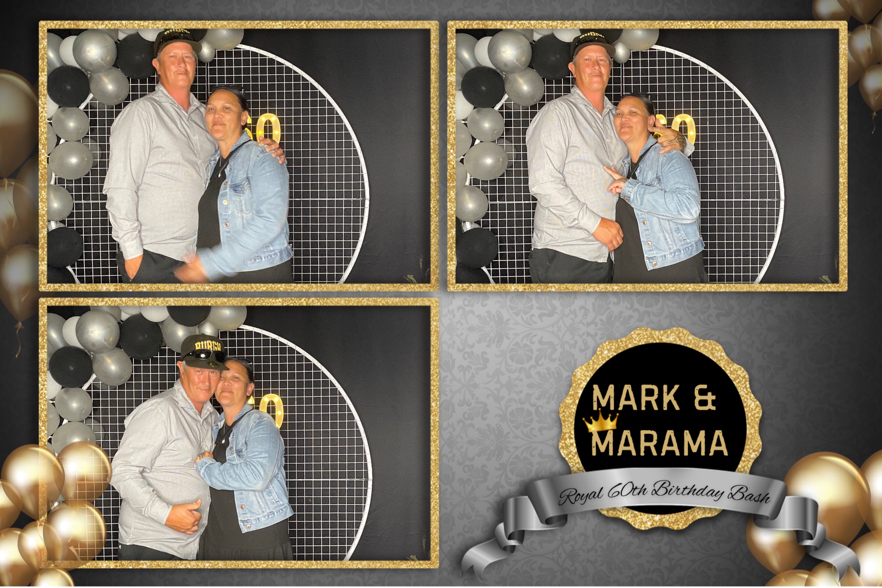 Marama & Mark's 60th | View more photos from the event at gallery.photobooth.co.nz/u/SelfieCentral/Marama-Marks-60th