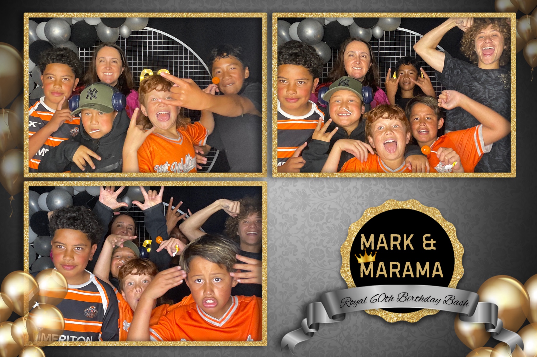Marama & Mark's 60th | View more photos from the event at gallery.photobooth.co.nz/u/SelfieCentral/Marama-Marks-60th