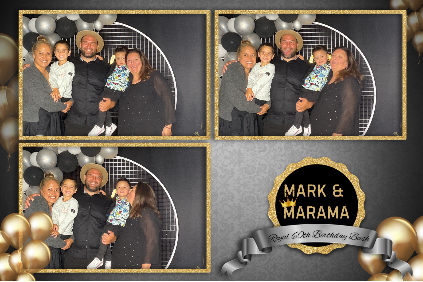 Marama & Mark's 60th | View more photos from the event at gallery.photobooth.co.nz/u/SelfieCentral/Marama-Marks-60th