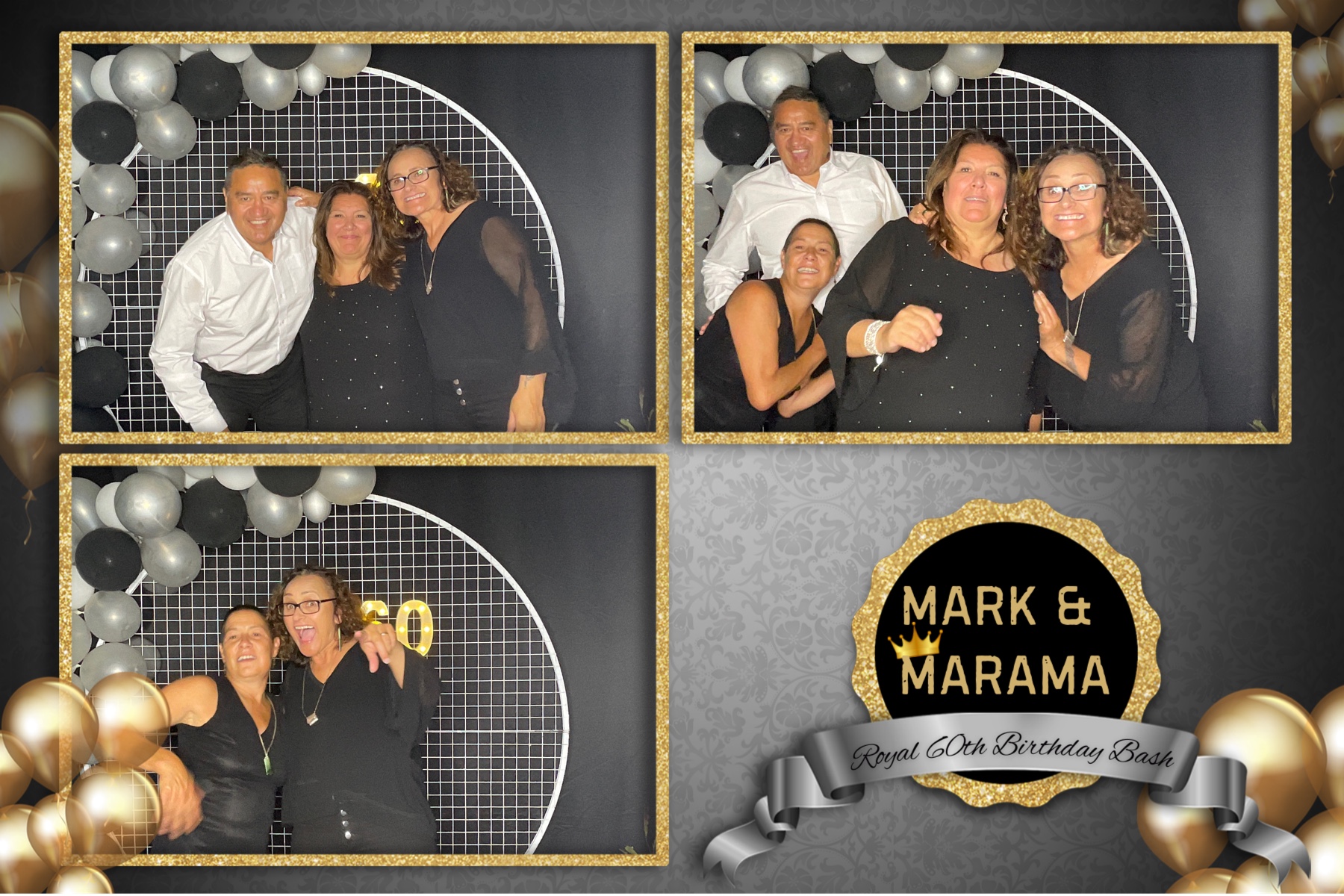 Marama & Mark's 60th | View more photos from the event at gallery.photobooth.co.nz/u/SelfieCentral/Marama-Marks-60th