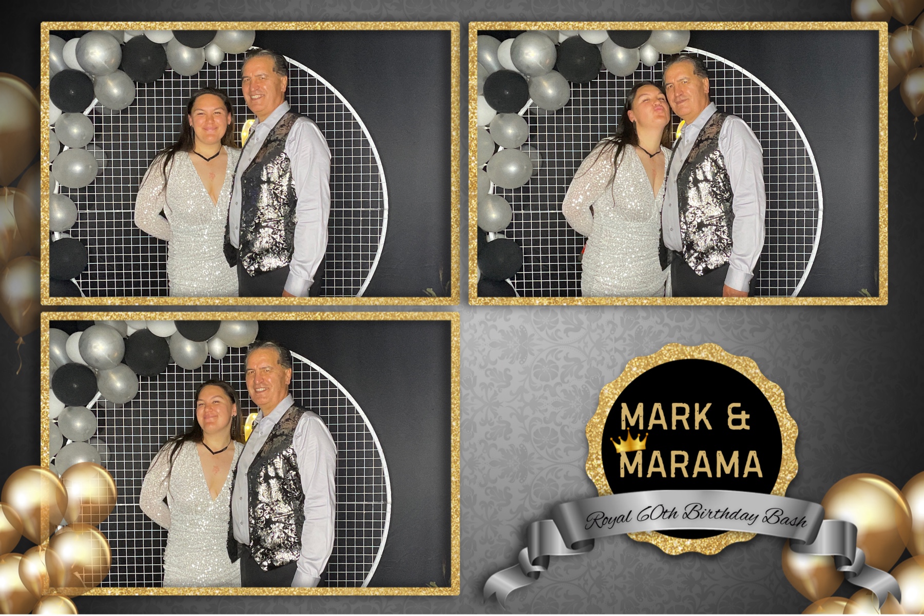 Marama & Mark's 60th | View more photos from the event at gallery.photobooth.co.nz/u/SelfieCentral/Marama-Marks-60th