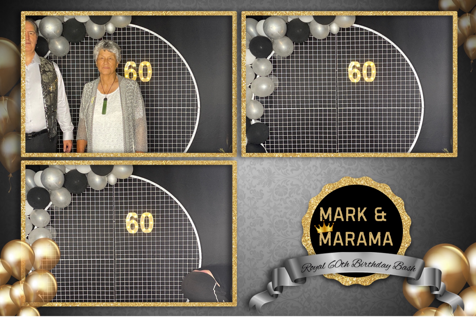 Marama & Mark's 60th | View more photos from the event at gallery.photobooth.co.nz/u/SelfieCentral/Marama-Marks-60th