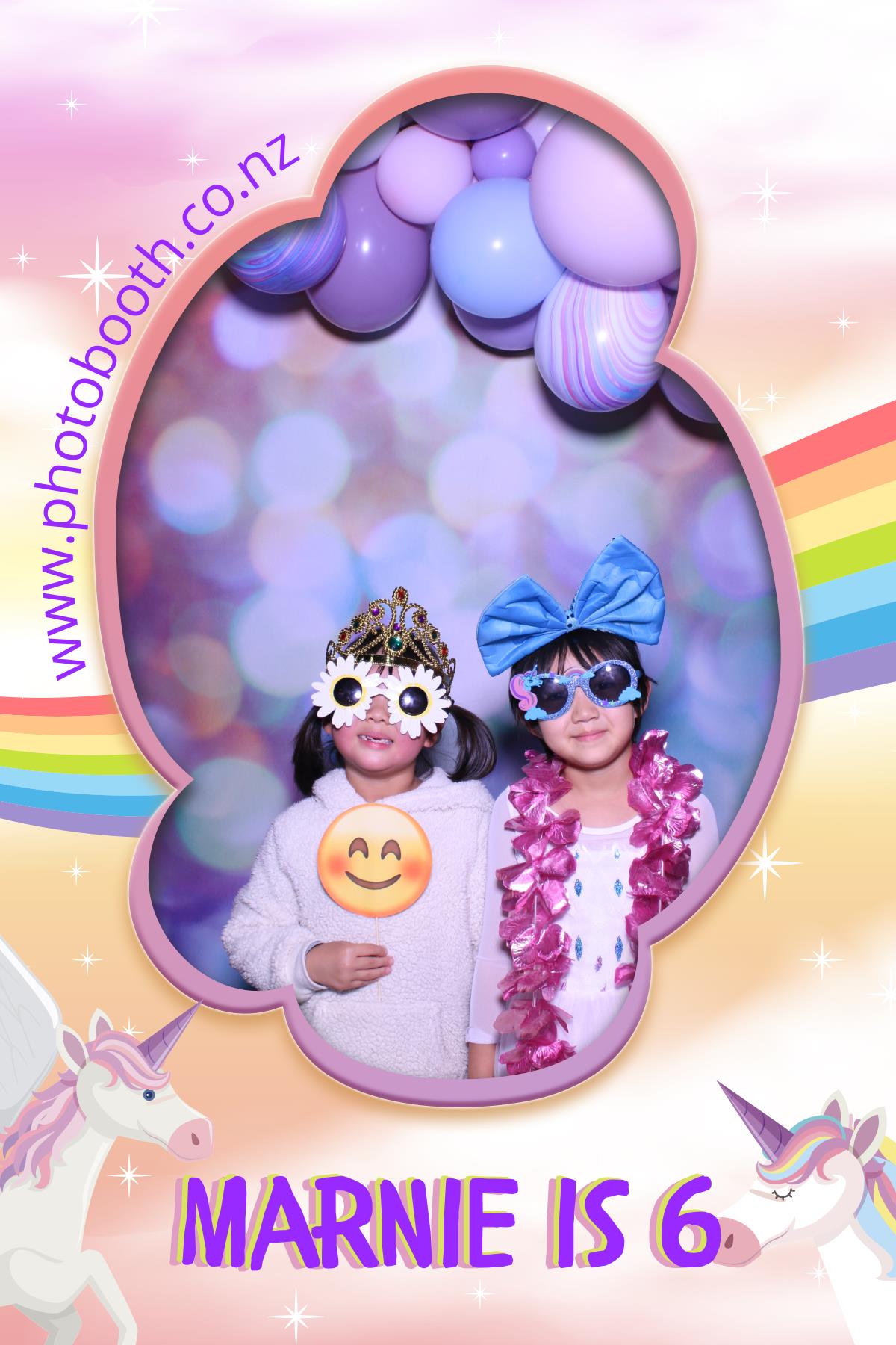 Marnie's 6th Birthday Party | View more photos from the event at gallery.photobooth.co.nz/u/SelfieCentral/Marnies-6th-Birthday-Party