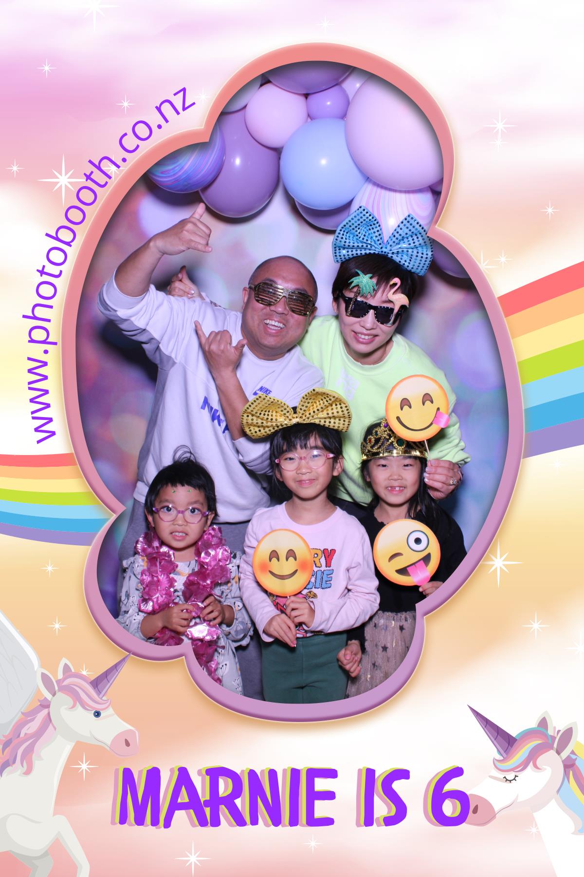 Marnie's 6th Birthday Party | View more photos from the event at gallery.photobooth.co.nz/u/SelfieCentral/Marnies-6th-Birthday-Party