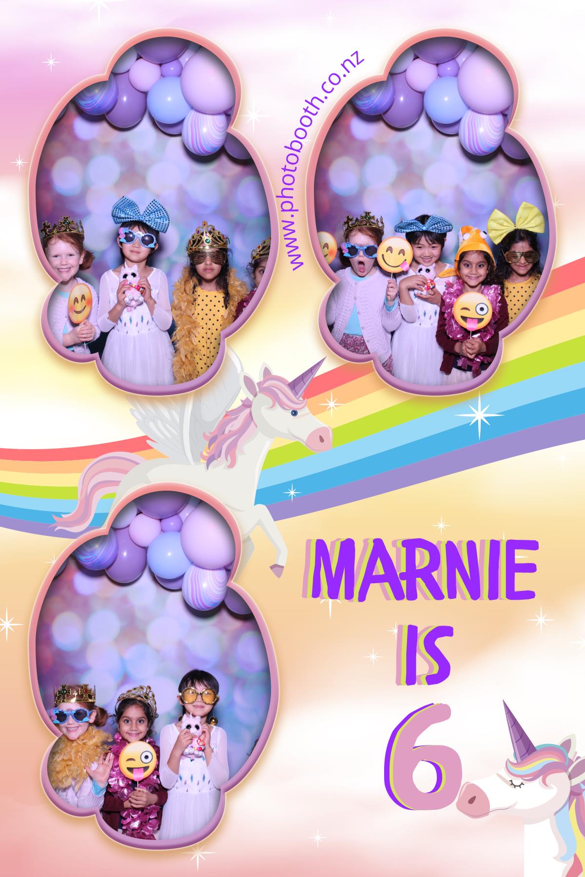 Marnie's 6th Birthday Party | View more photos from the event at gallery.photobooth.co.nz/u/SelfieCentral/Marnies-6th-Birthday-Party
