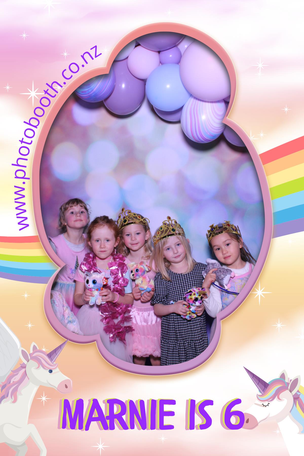 Marnie's 6th Birthday Party | View more photos from the event at gallery.photobooth.co.nz/u/SelfieCentral/Marnies-6th-Birthday-Party