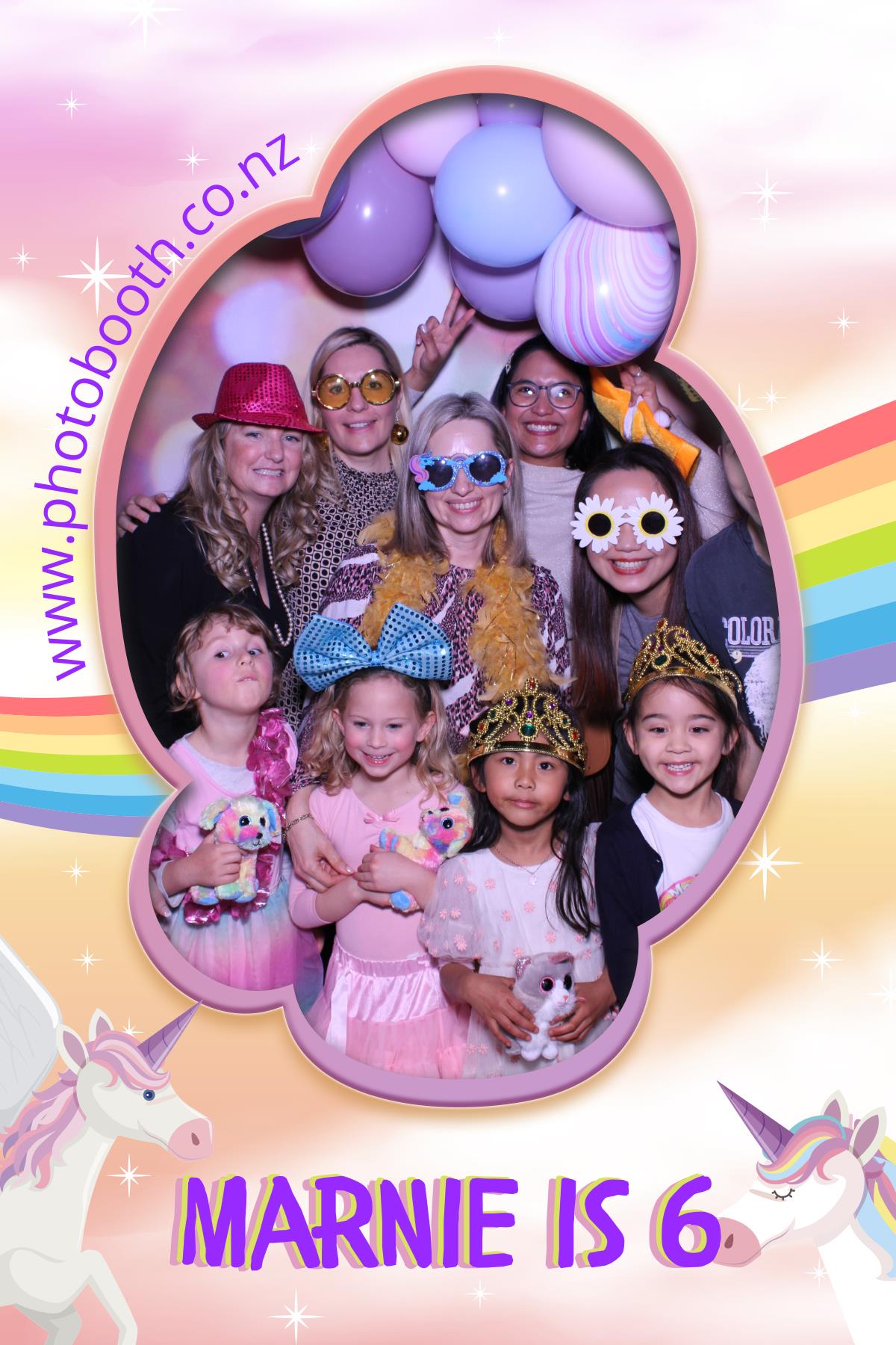 Marnie's 6th Birthday Party | View more photos from the event at gallery.photobooth.co.nz/u/SelfieCentral/Marnies-6th-Birthday-Party