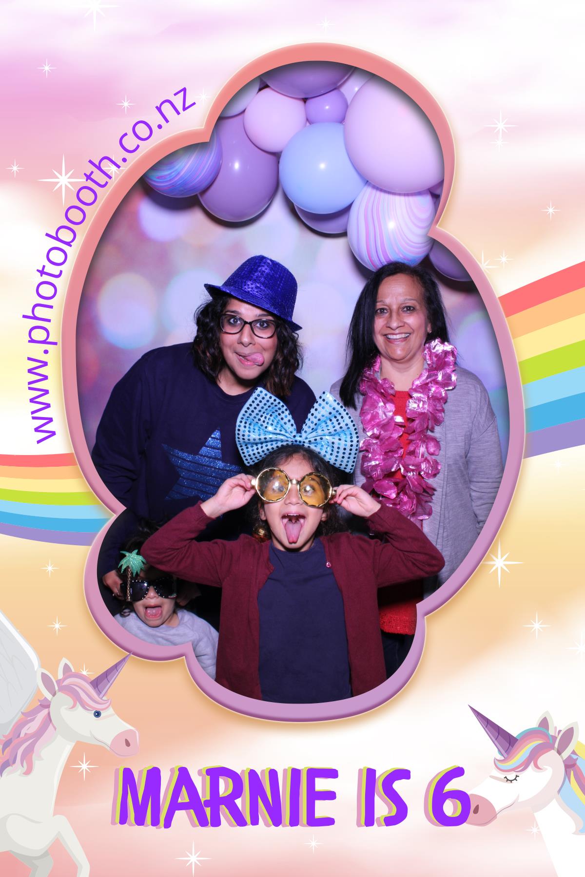 Marnie's 6th Birthday Party | View more photos from the event at gallery.photobooth.co.nz/u/SelfieCentral/Marnies-6th-Birthday-Party