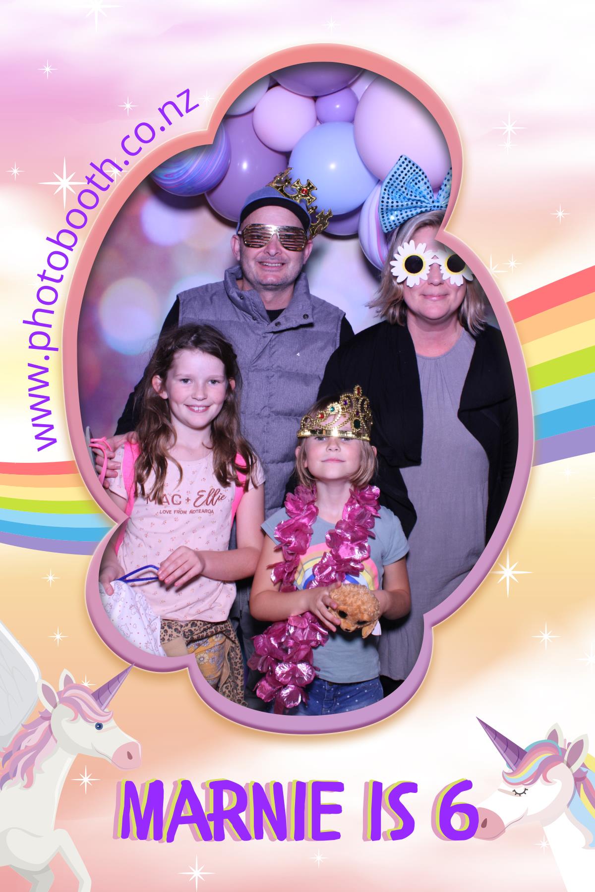 Marnie's 6th Birthday Party | View more photos from the event at gallery.photobooth.co.nz/u/SelfieCentral/Marnies-6th-Birthday-Party
